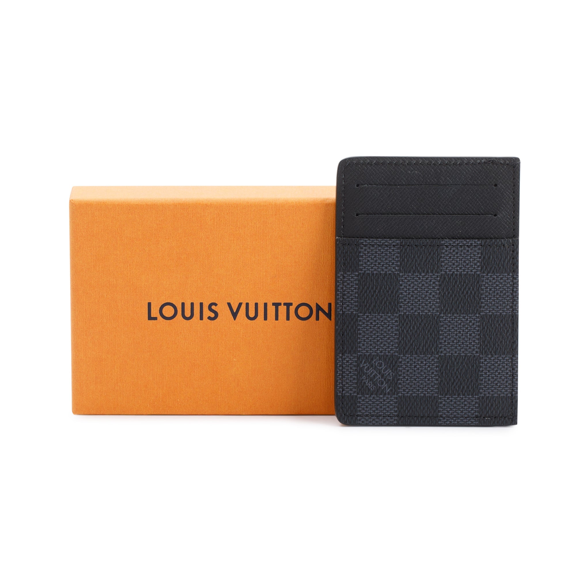 Louis Vuitton 2022 Damier Graphite Neo Card Holder w/ Box