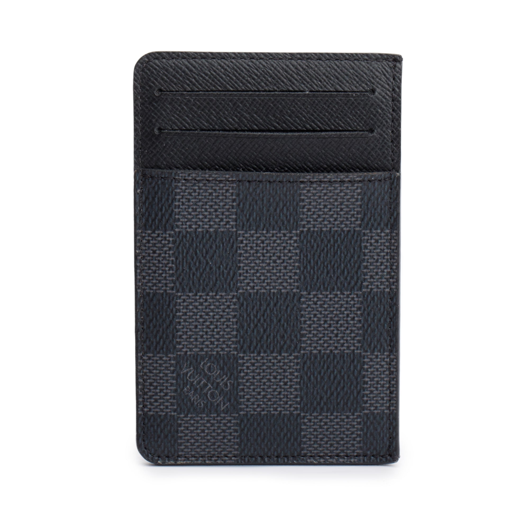 Louis Vuitton 2022 Damier Graphite Neo Porte-Cartes Card Holder w/ Box