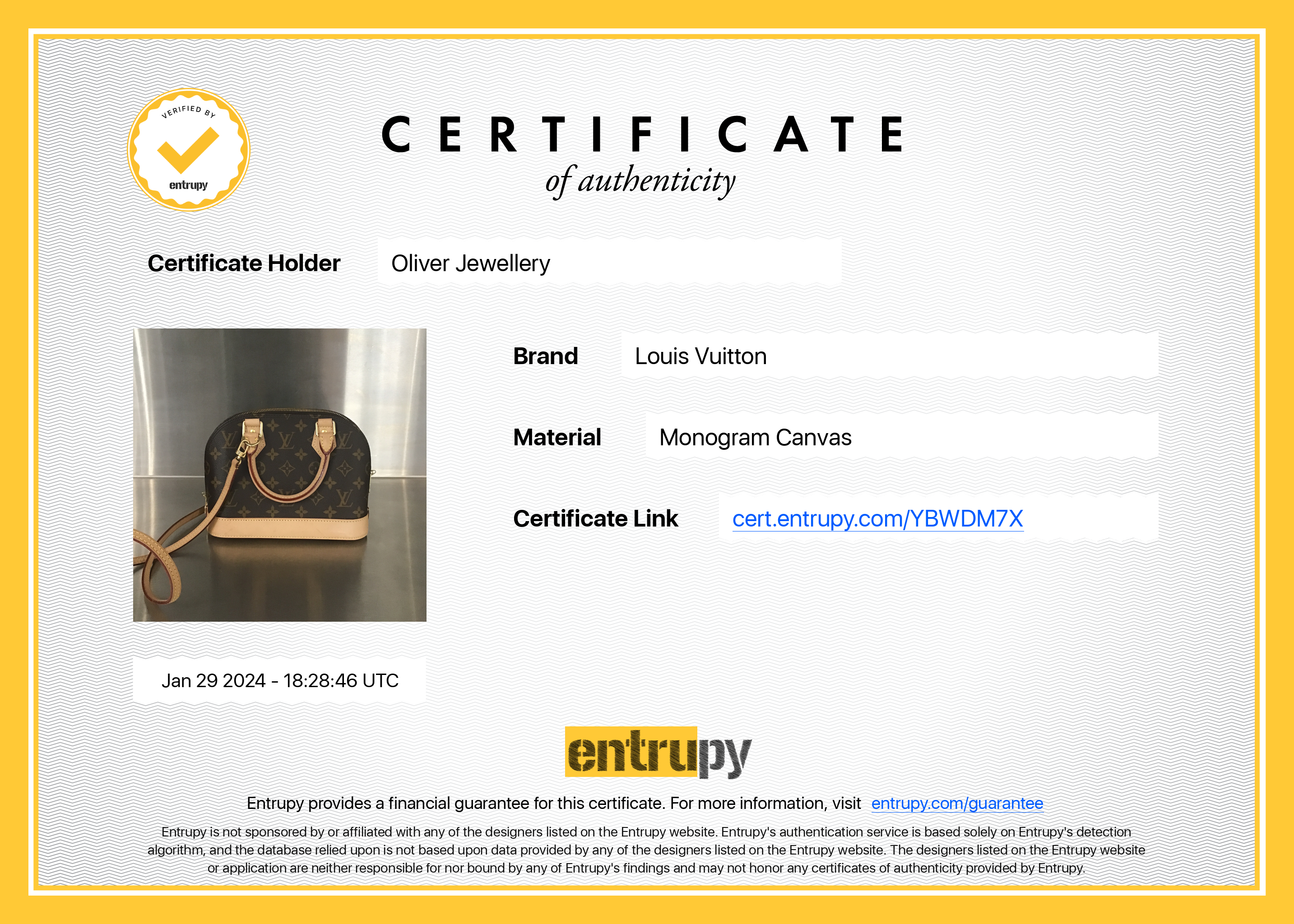 Louis Vuitton 2022 Monogram Alma BB w/ Strap & Box