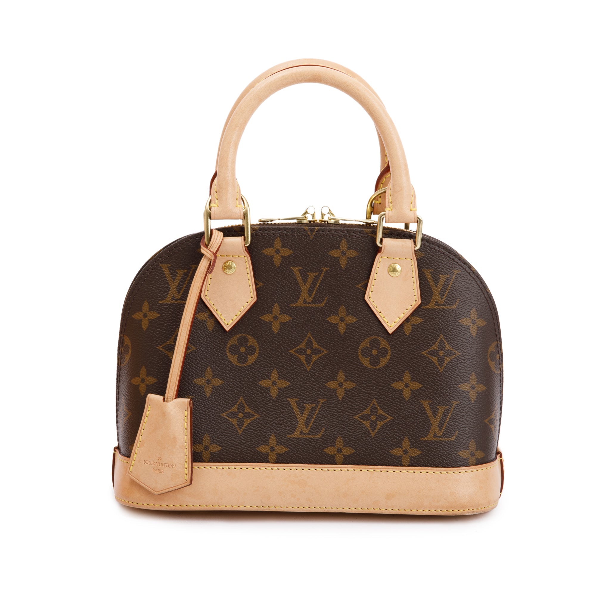 Louis Vuitton 2022 Monogram Alma BB w/ Strap & Box