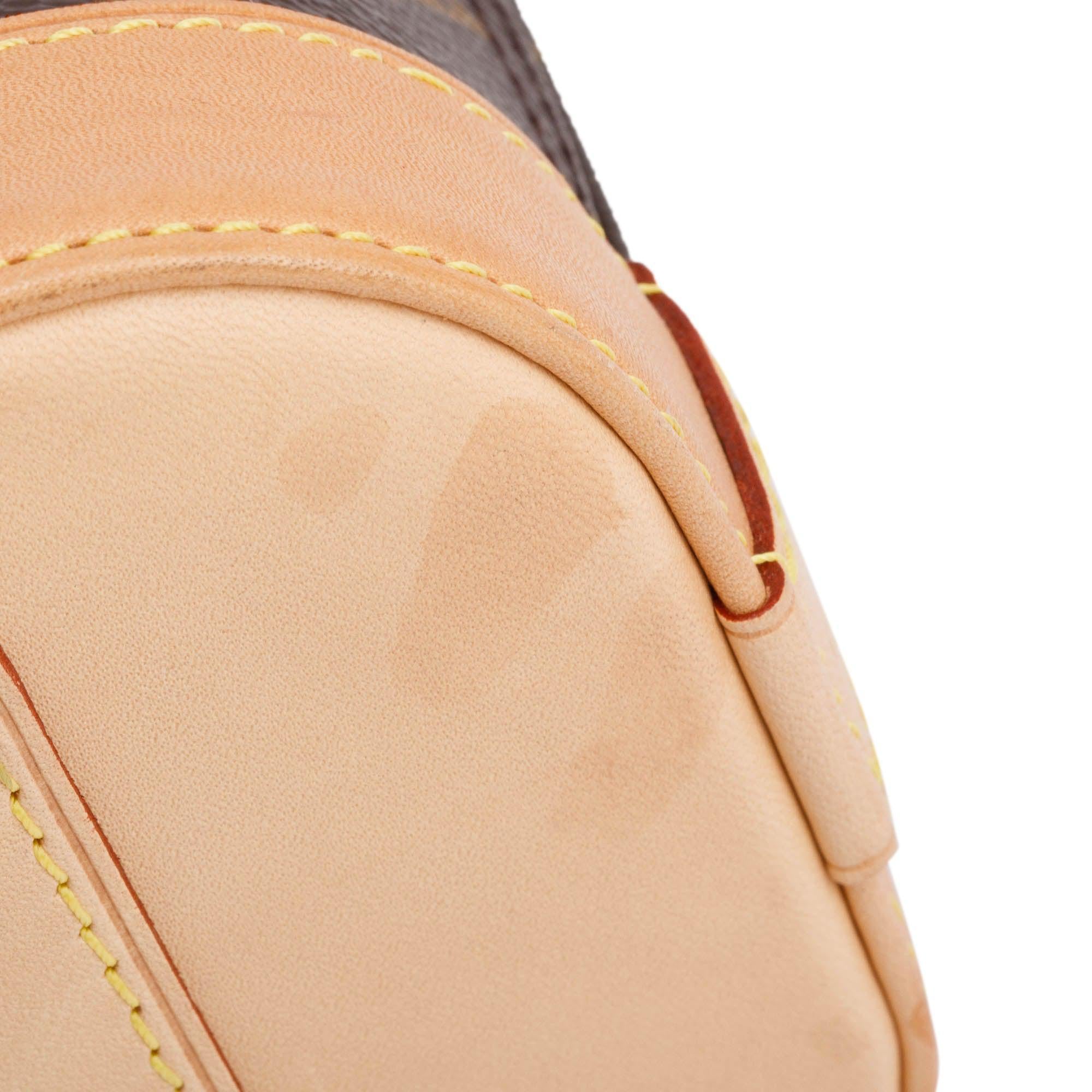 Louis Vuitton 2022 Monogram Alma BB w/ Strap & Box