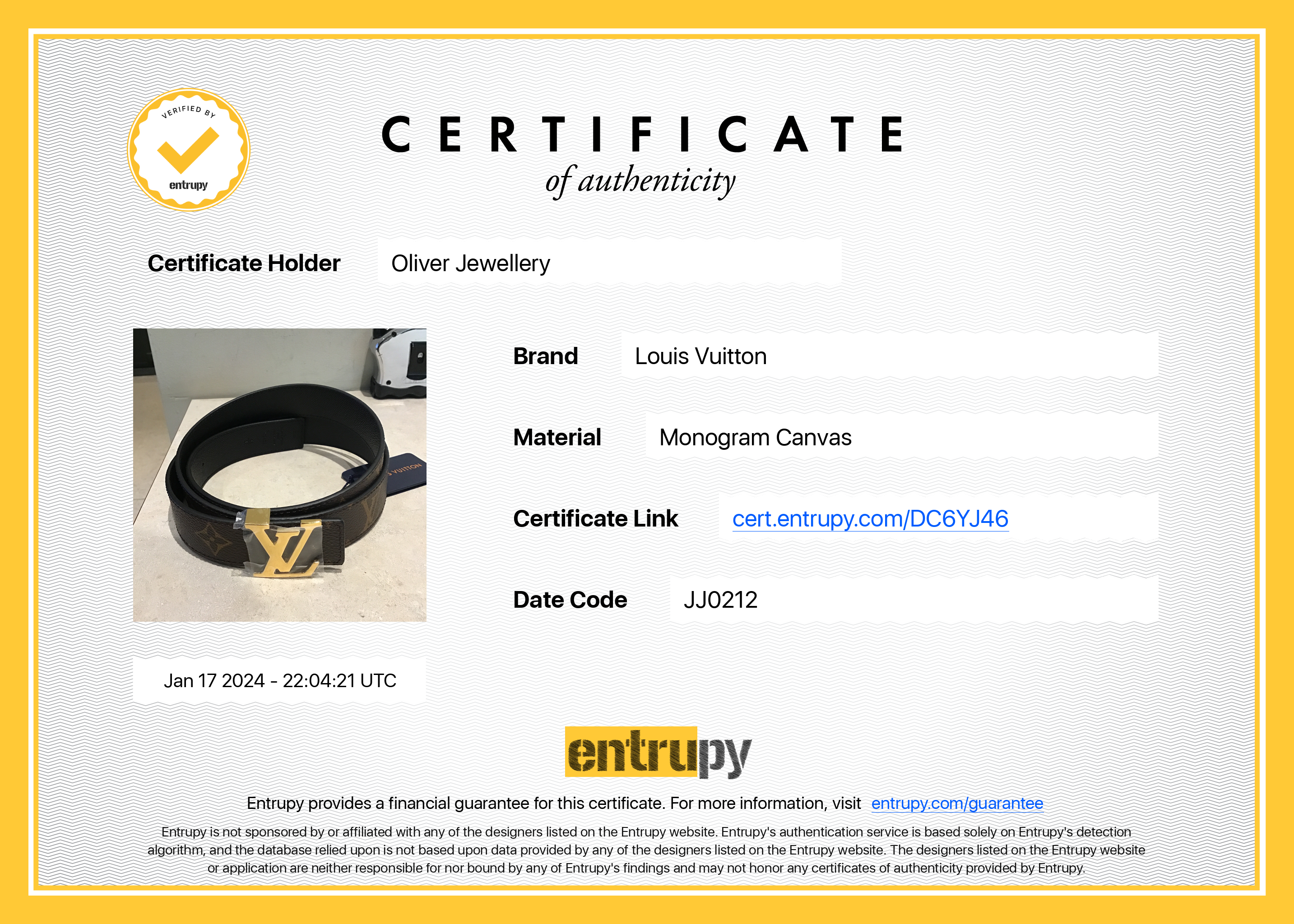 Louis Vuitton 2022 Monogram Canvas & Black Leather LV Initiales 30 MM Reversible Belt 95 36