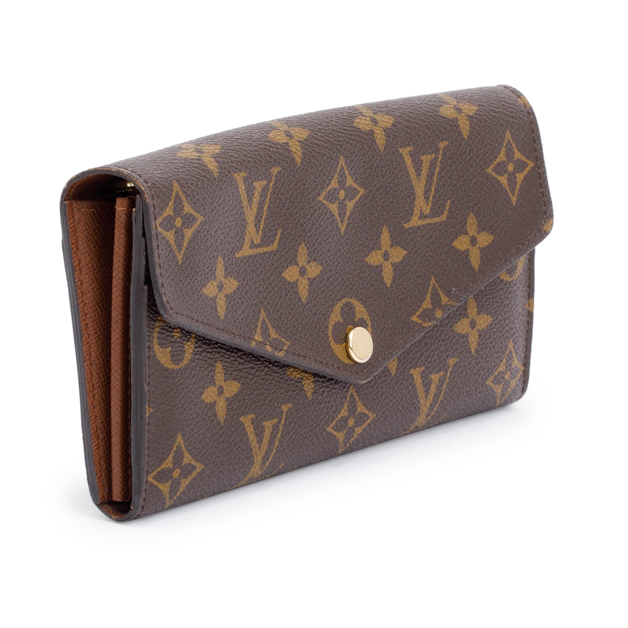 Louis Vuitton 2022 Monogram Canvas Sarah Wallet