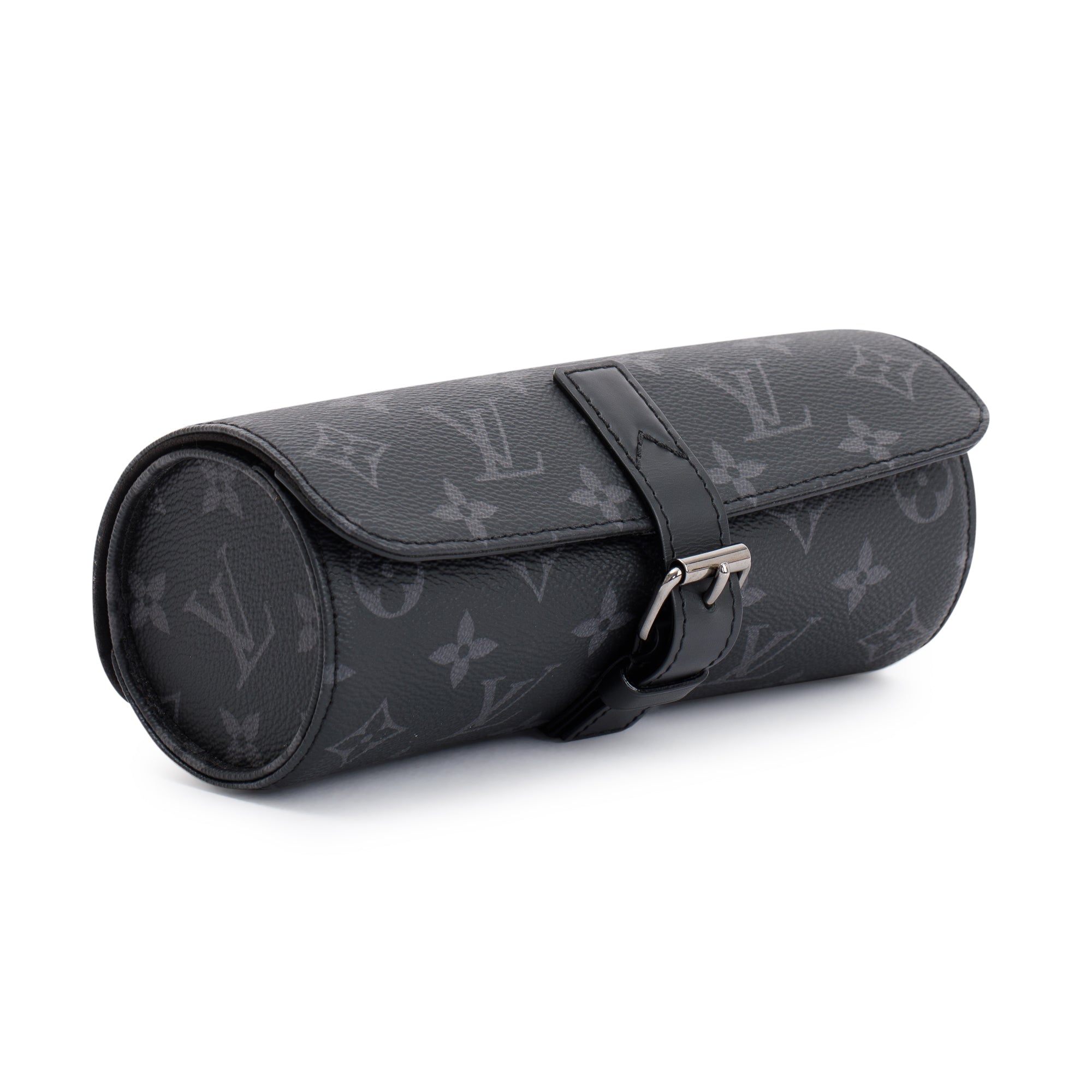 Louis Vuitton 2022 Monogram Eclipse 3 Watch Travel Case