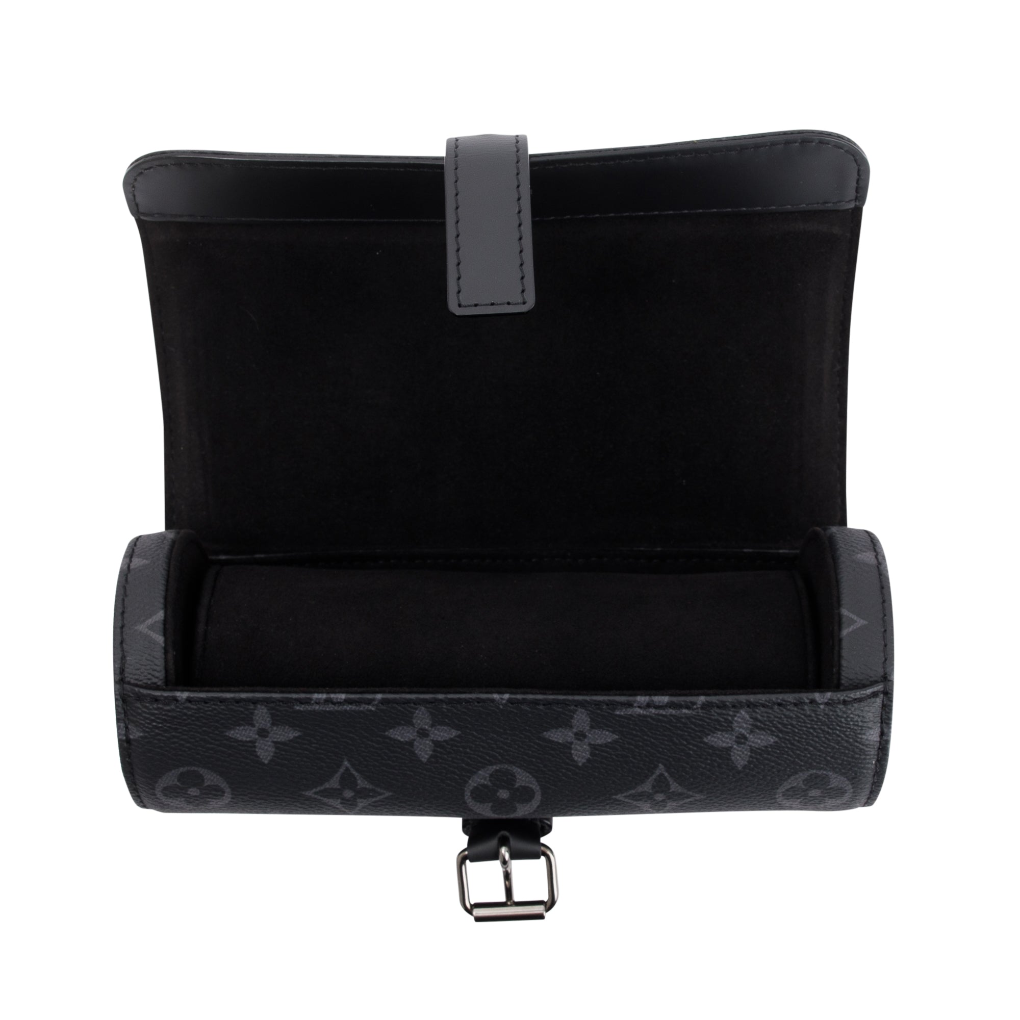 Louis Vuitton 2022 Monogram Eclipse 3 Watch Travel Case