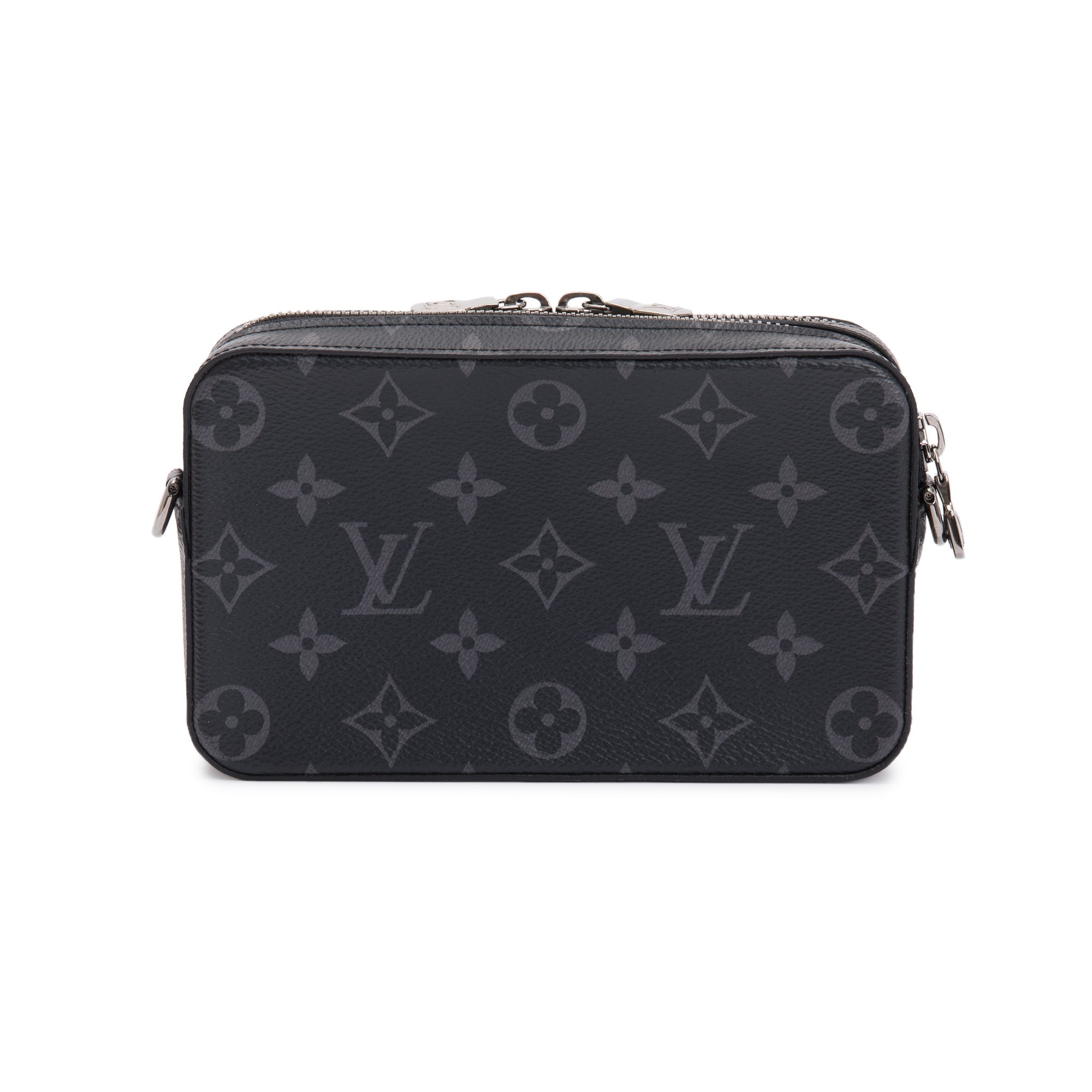 Louis Vuitton 2022 Monogram Eclipse Alpha Wearable Wallet Crossbody w/ Box
