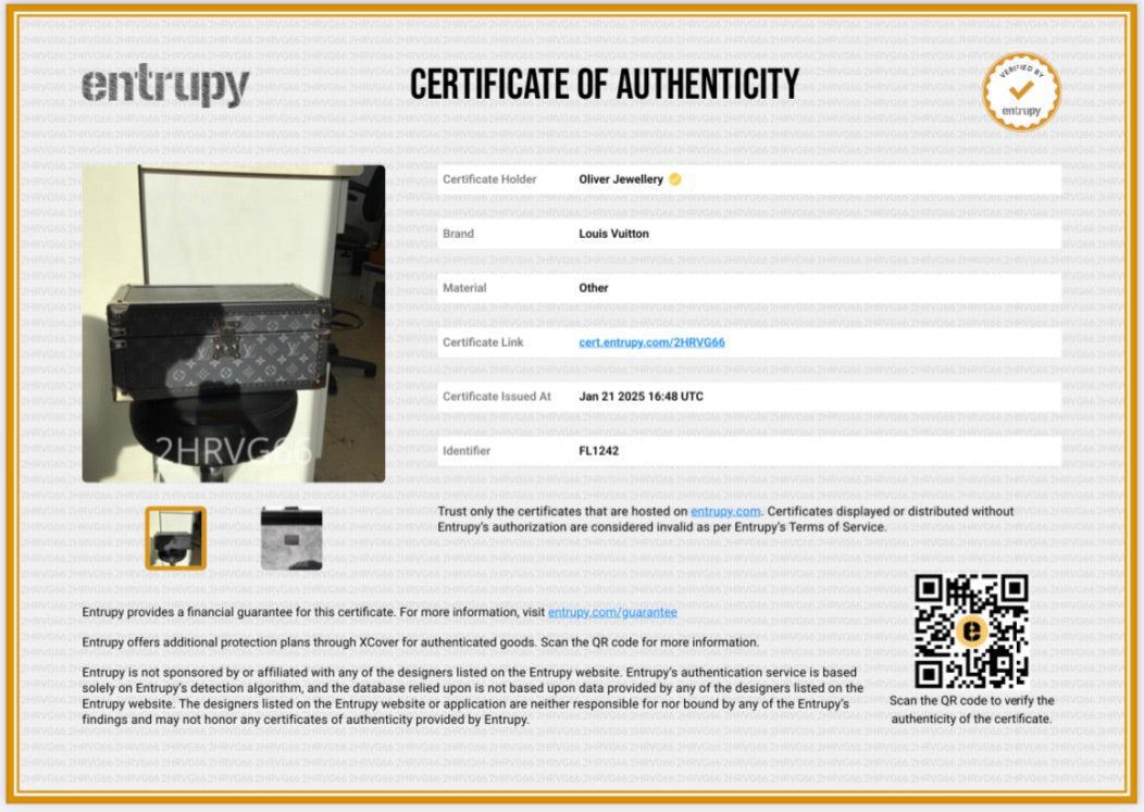 Louis Vuitton 2022 Monogram Eclipse Coffret Accessoires w/ Box