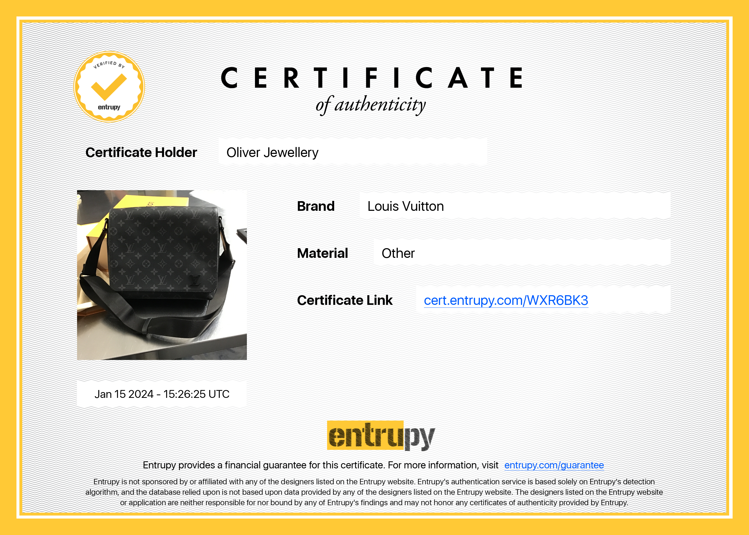 Louis Vuitton 2022 Monogram Eclipse District PM w/ Box