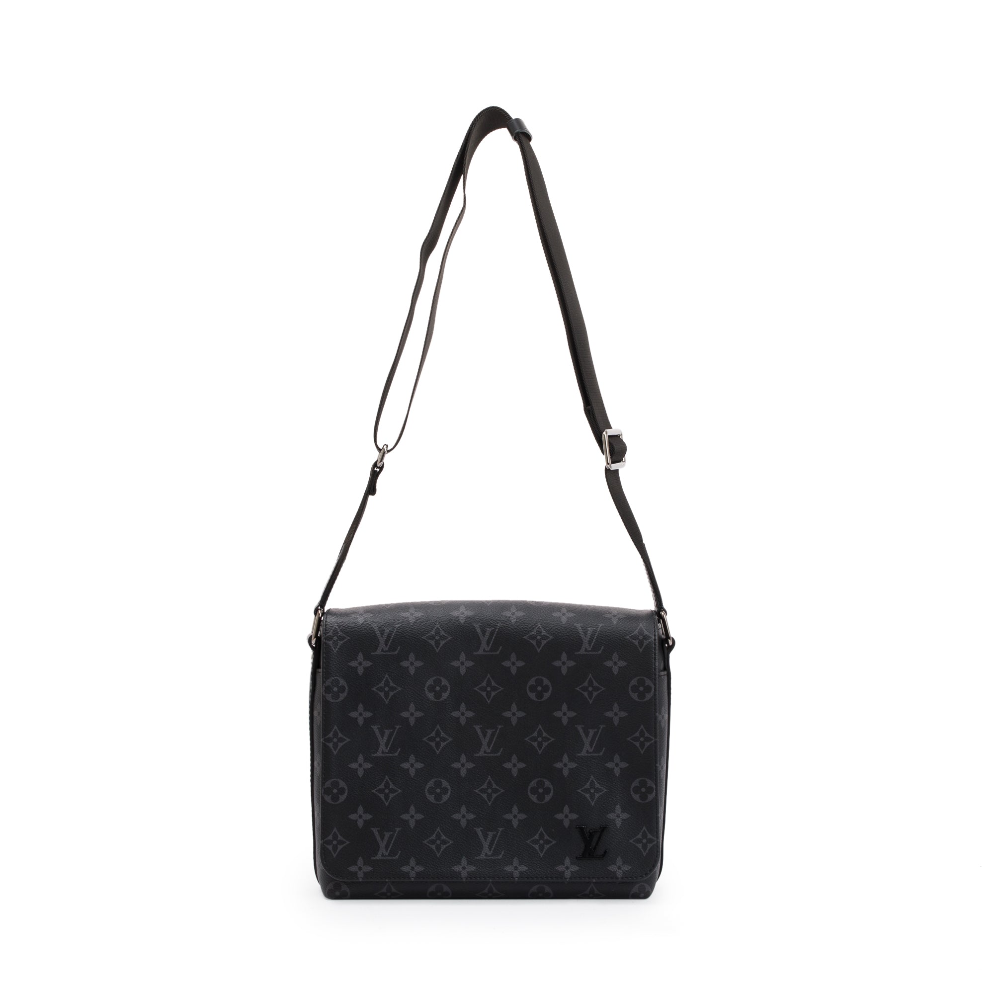 Louis Vuitton 2022 Monogram Eclipse District PM w/ Box