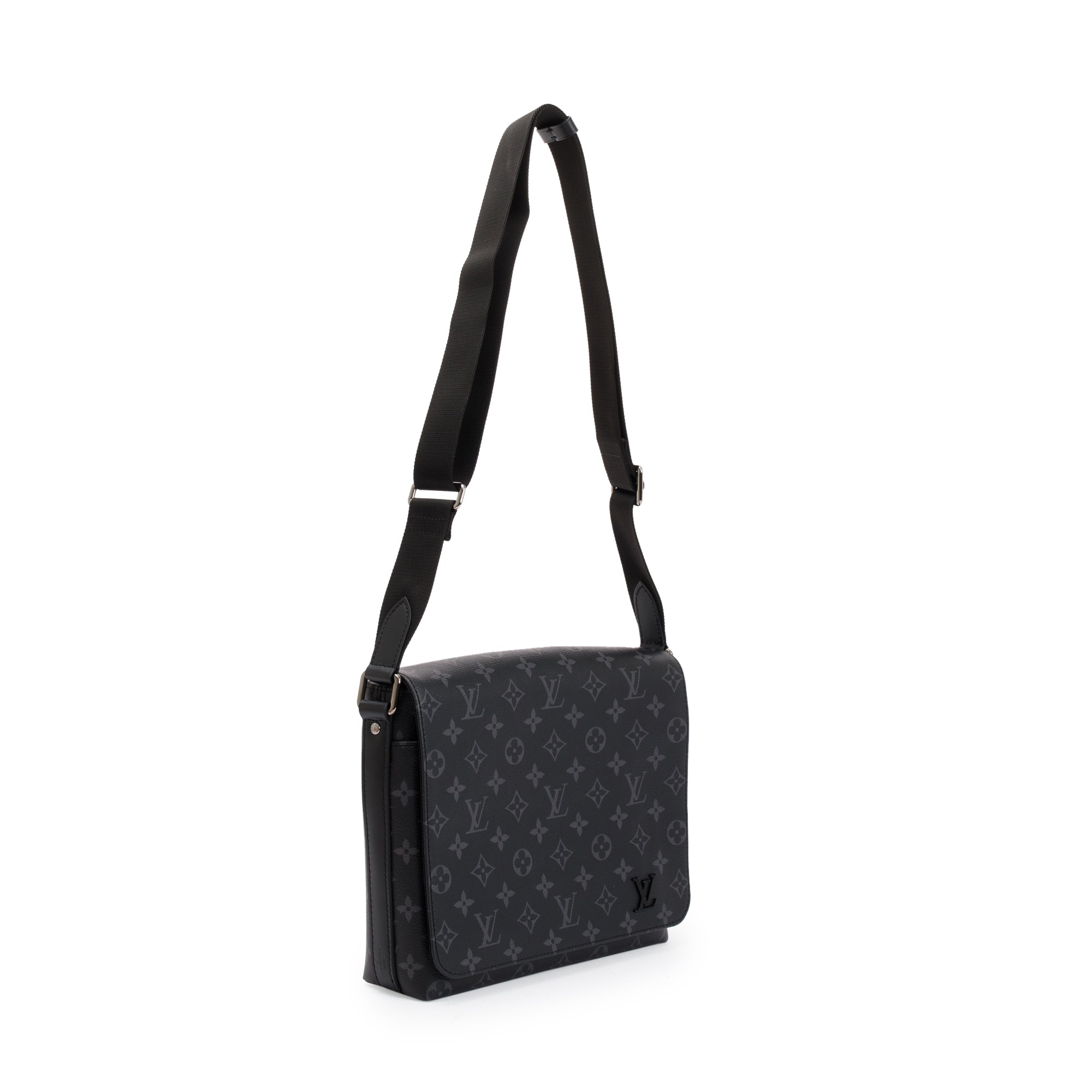 Louis Vuitton 2022 Monogram Eclipse District PM w/ Box