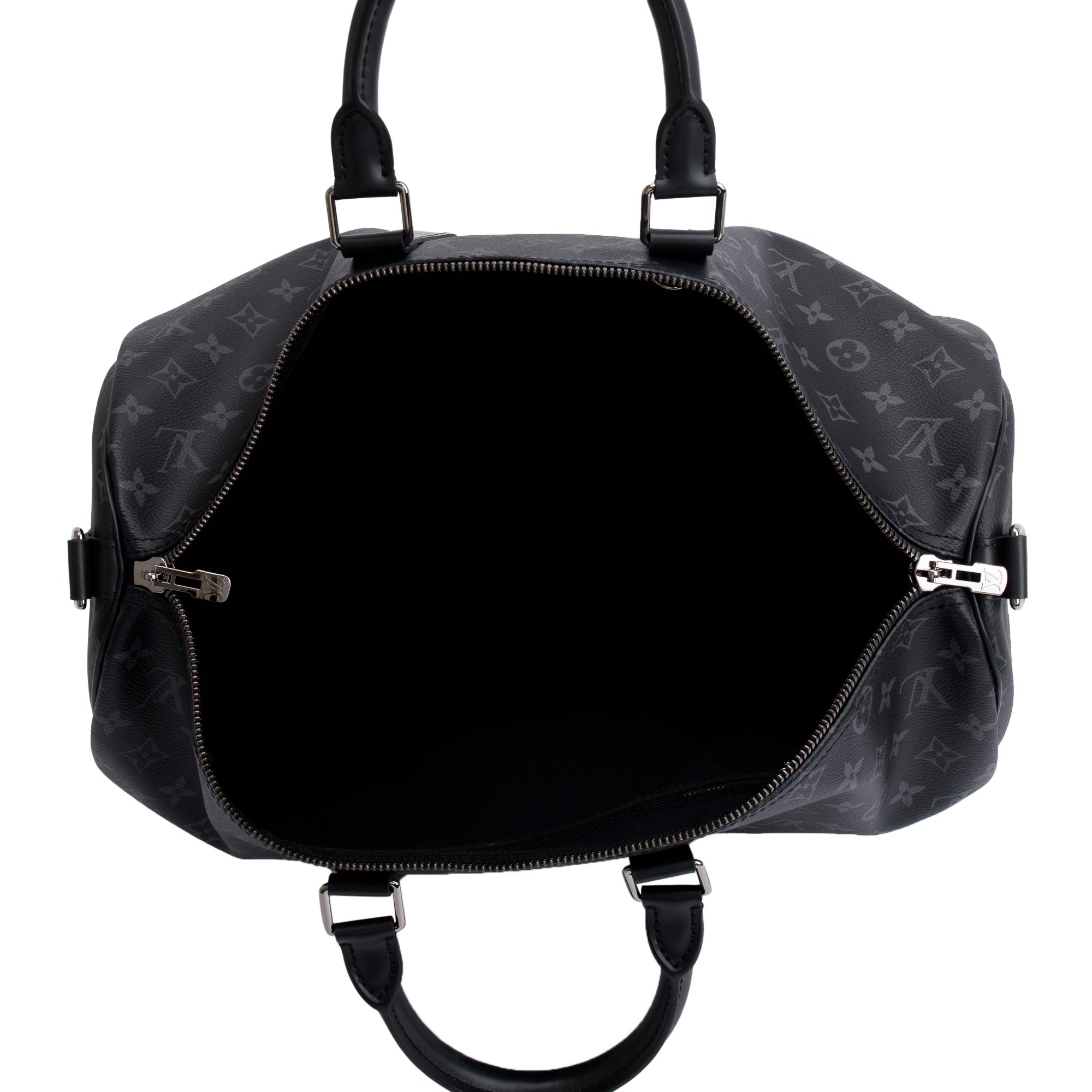 Louis Vuitton 2022 Monogram Eclipse Keepall Bandouliere 45 w/ Box