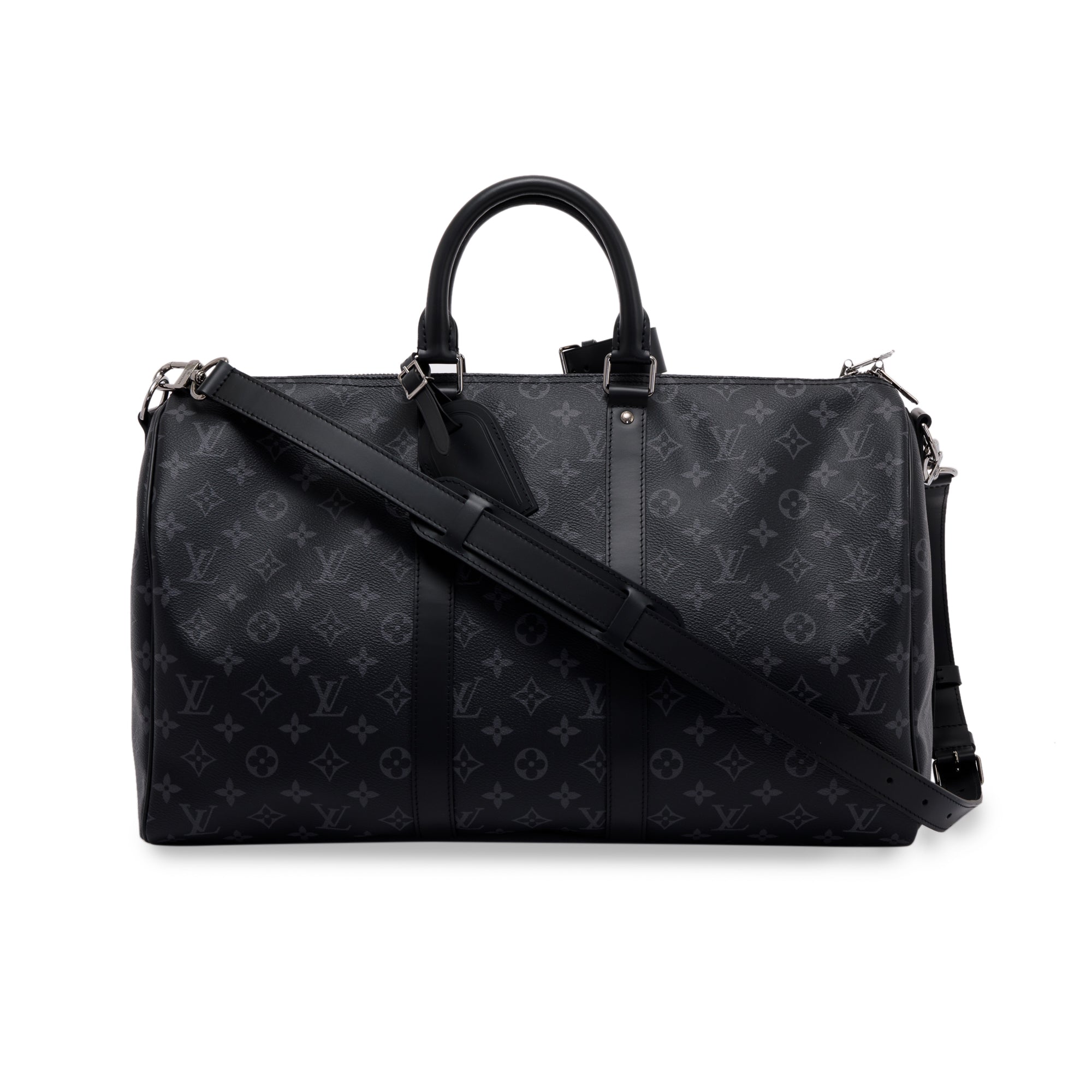 Louis Vuitton 2022 Monogram Eclipse Keepall Bandouliere 45