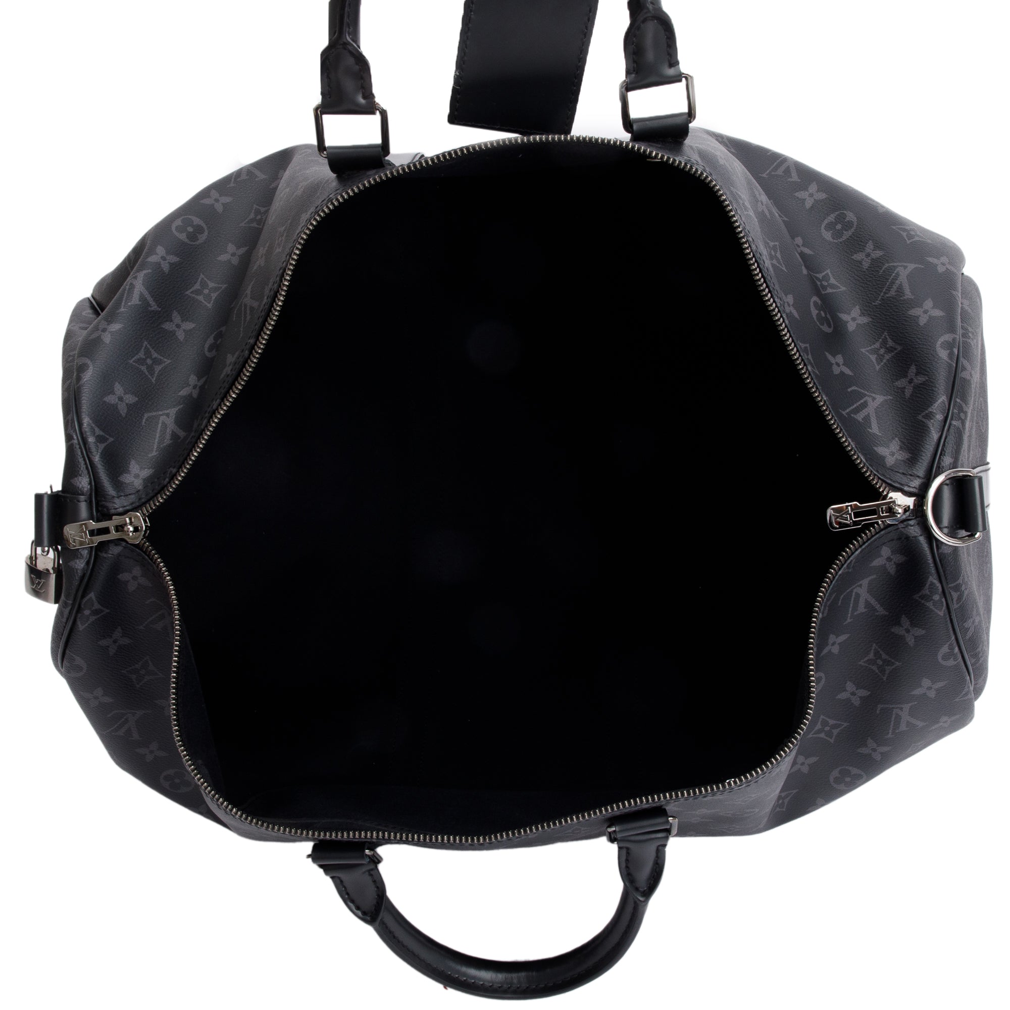 Louis Vuitton 2022 Monogram Eclipse Keepall Bandouliere 55