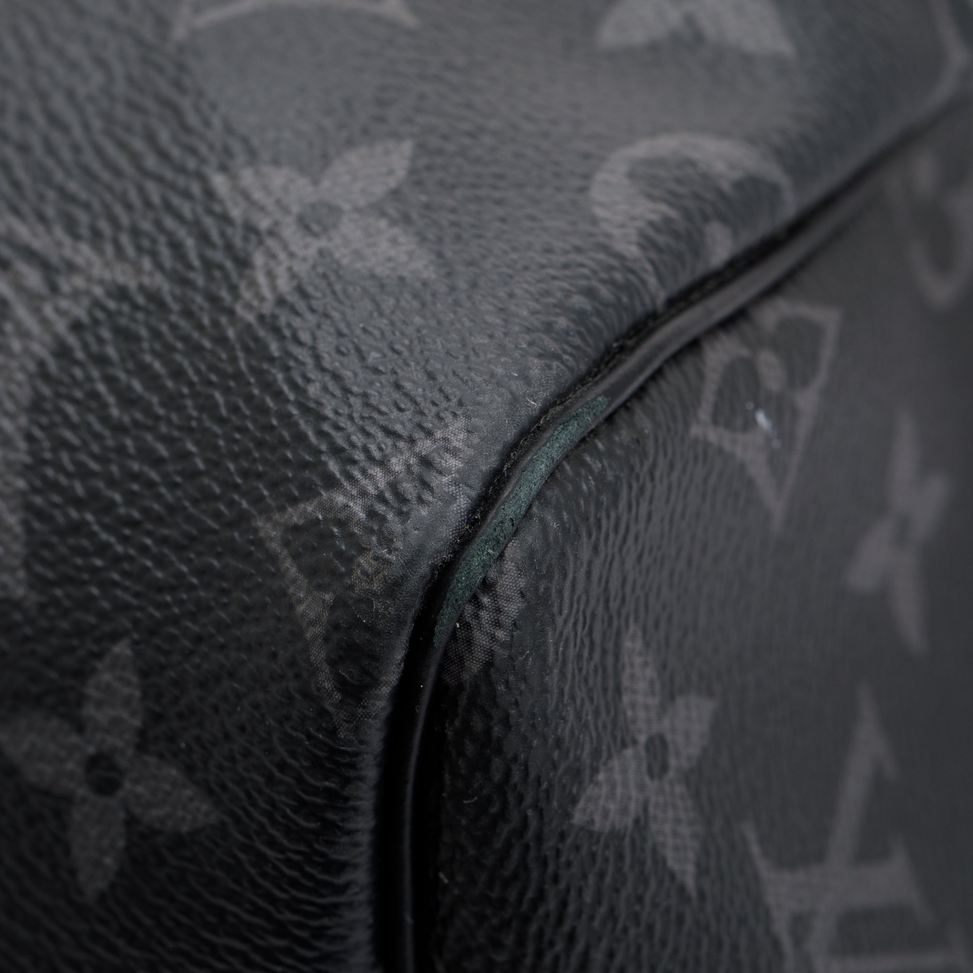 Louis Vuitton 2022 Monogram Eclipse Keepall Bandouliere 55 w/ Strap & Box