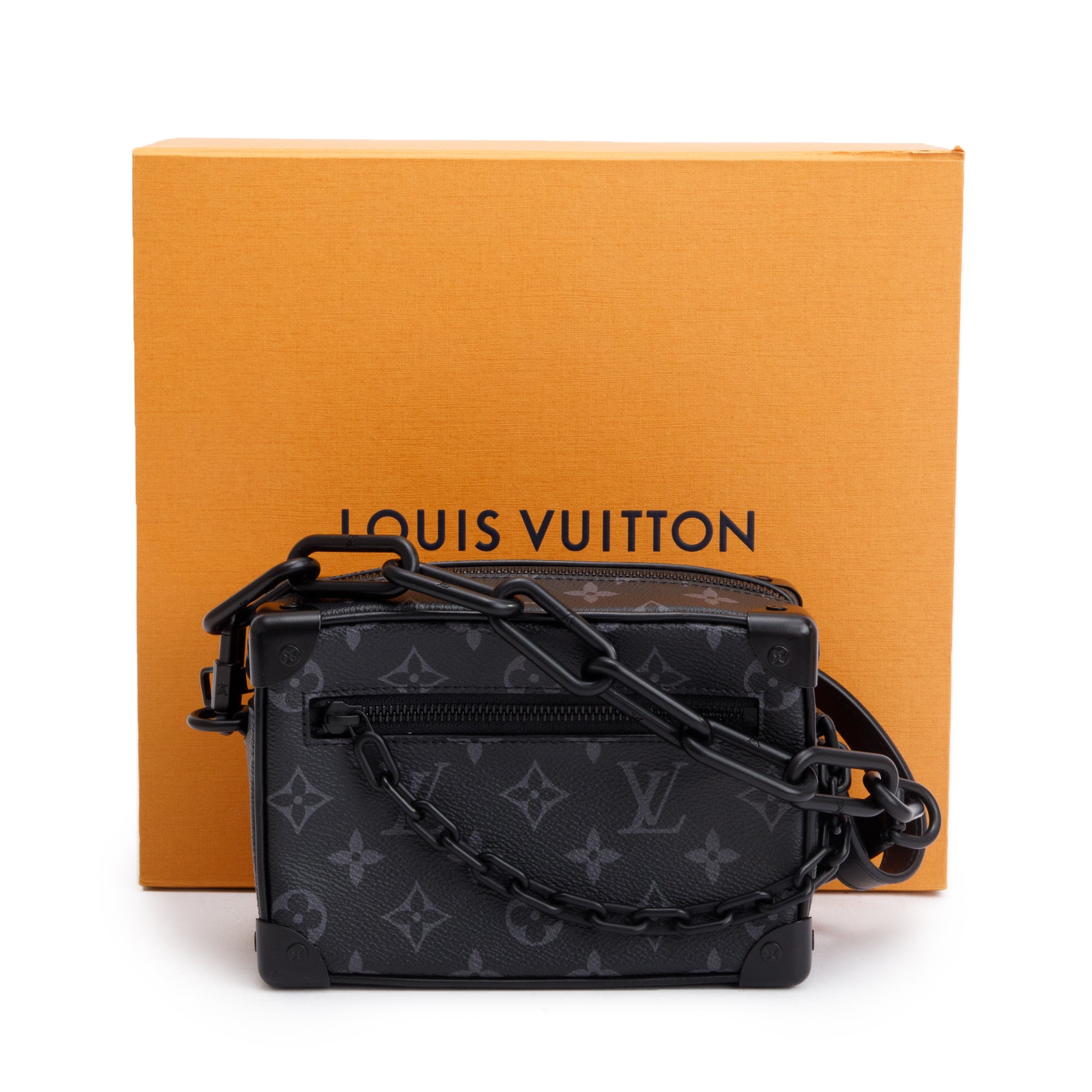 Louis Vuitton 2022 Monogram Eclipse Mini Soft Trunk Bag w/ Box