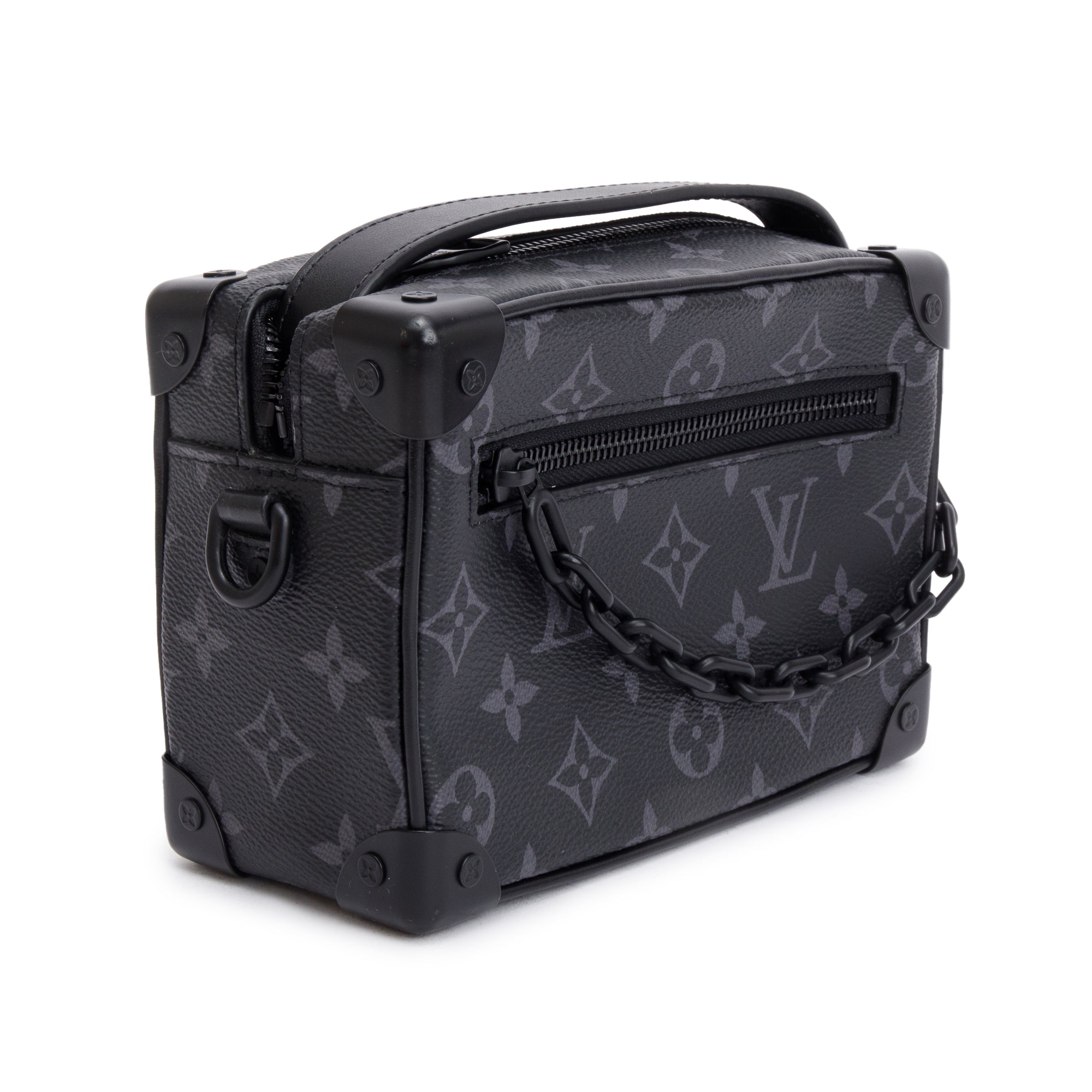Louis Vuitton 2022 Monogram Eclipse Mini Soft Trunk Bag w/ Box