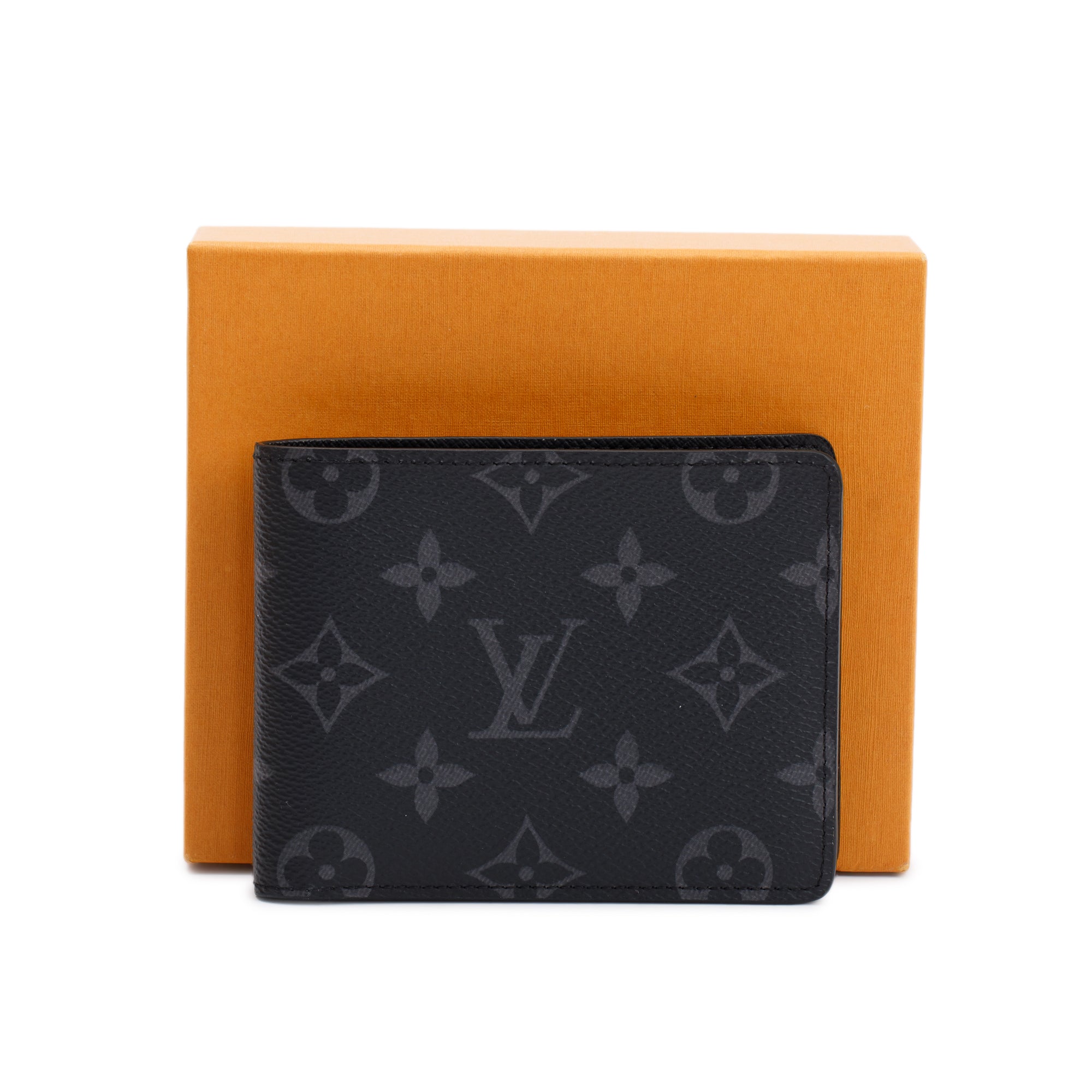 Louis Vuitton 2022 Monogram Eclipse Multiple Wallet w/ Box