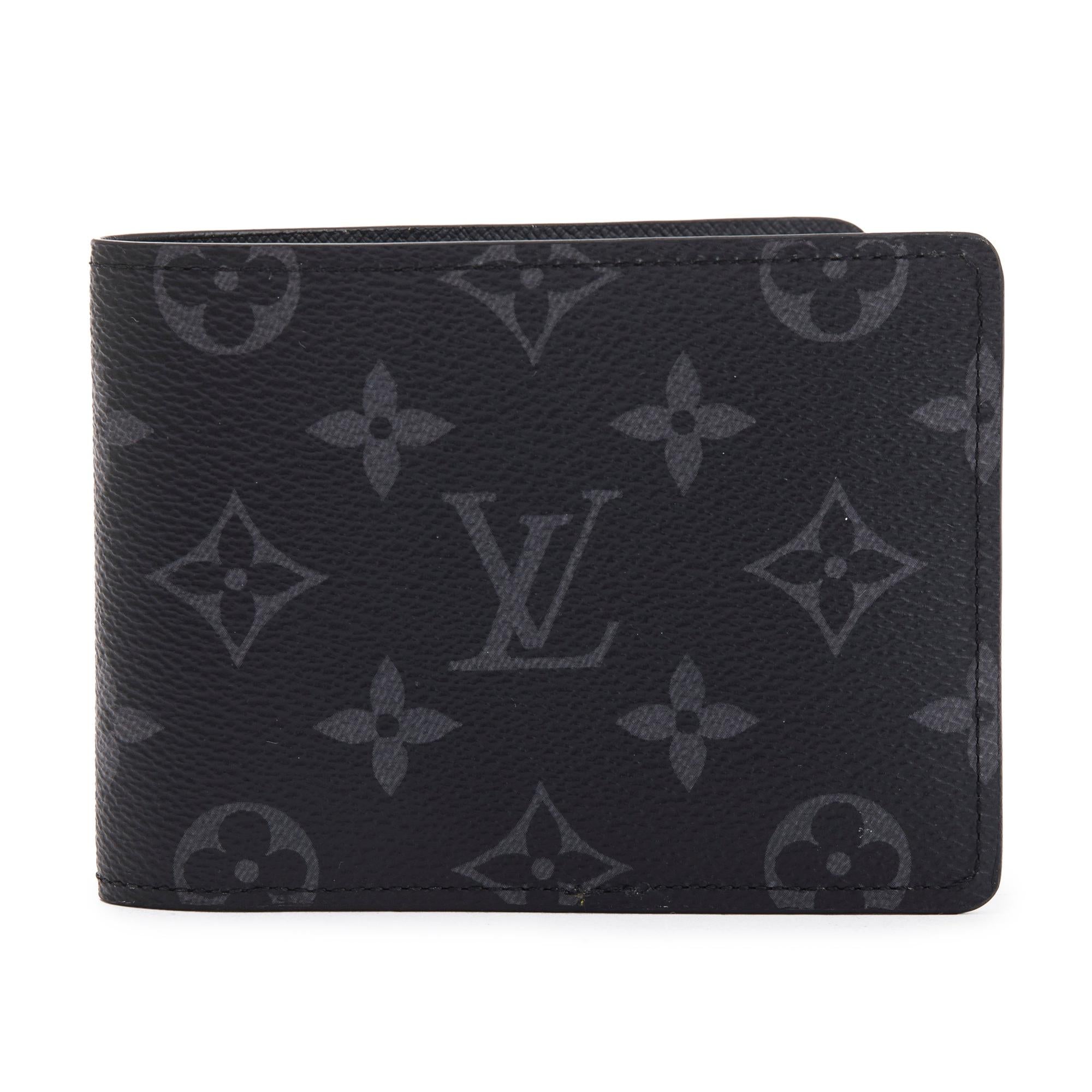 Louis Vuitton 2022 Monogram Eclipse Multiple Wallet