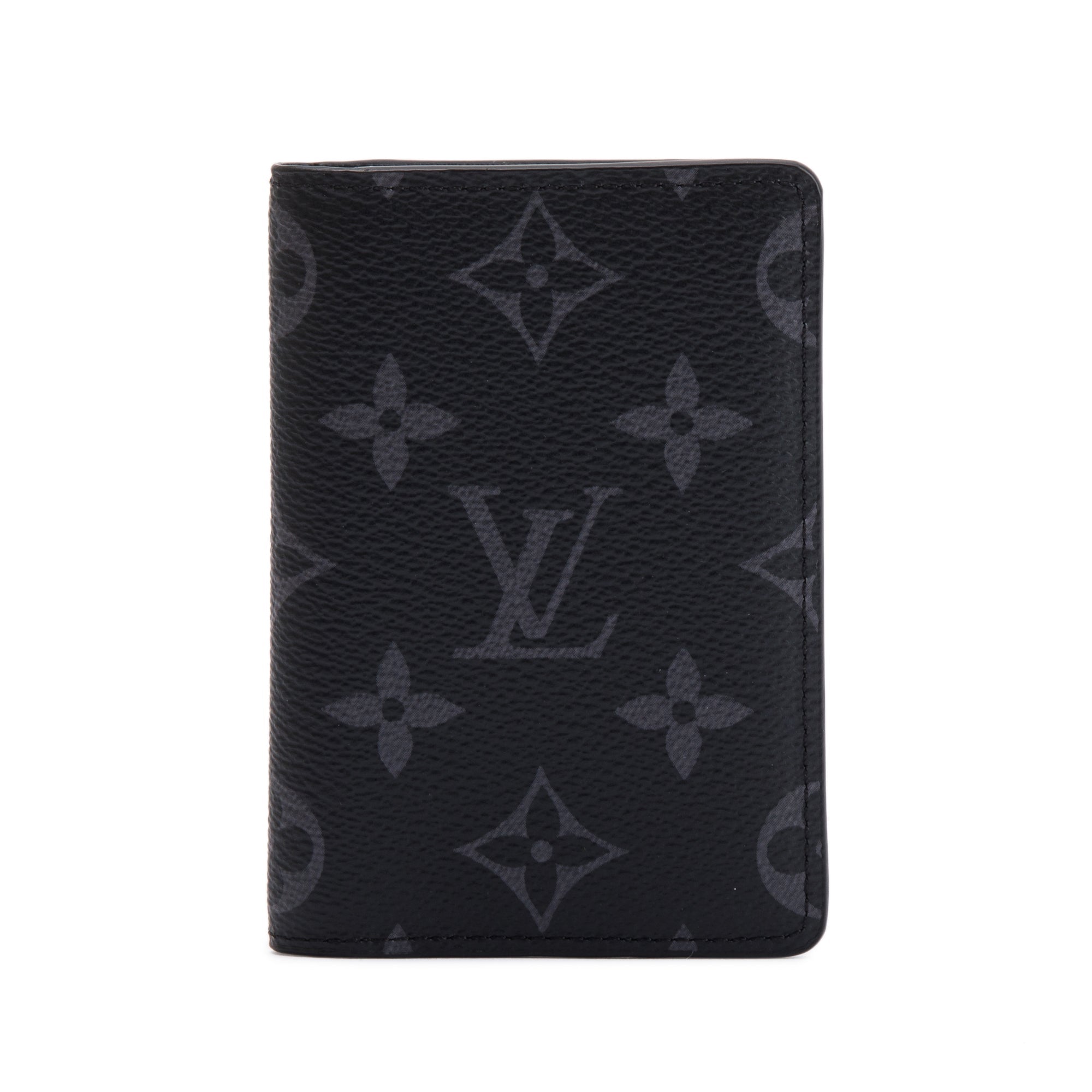 Louis Vuitton 2022 Monogram Eclipse Pocket Organizer w/ Box