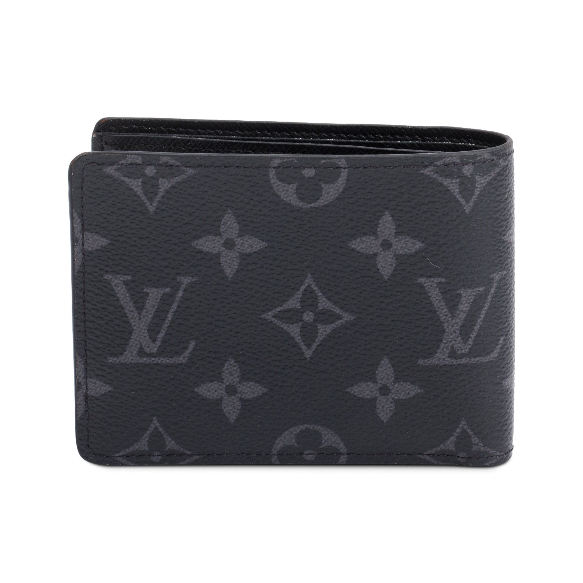 Louis Vuitton 2022 Monogram Eclipse Slender Wallet w/ Box