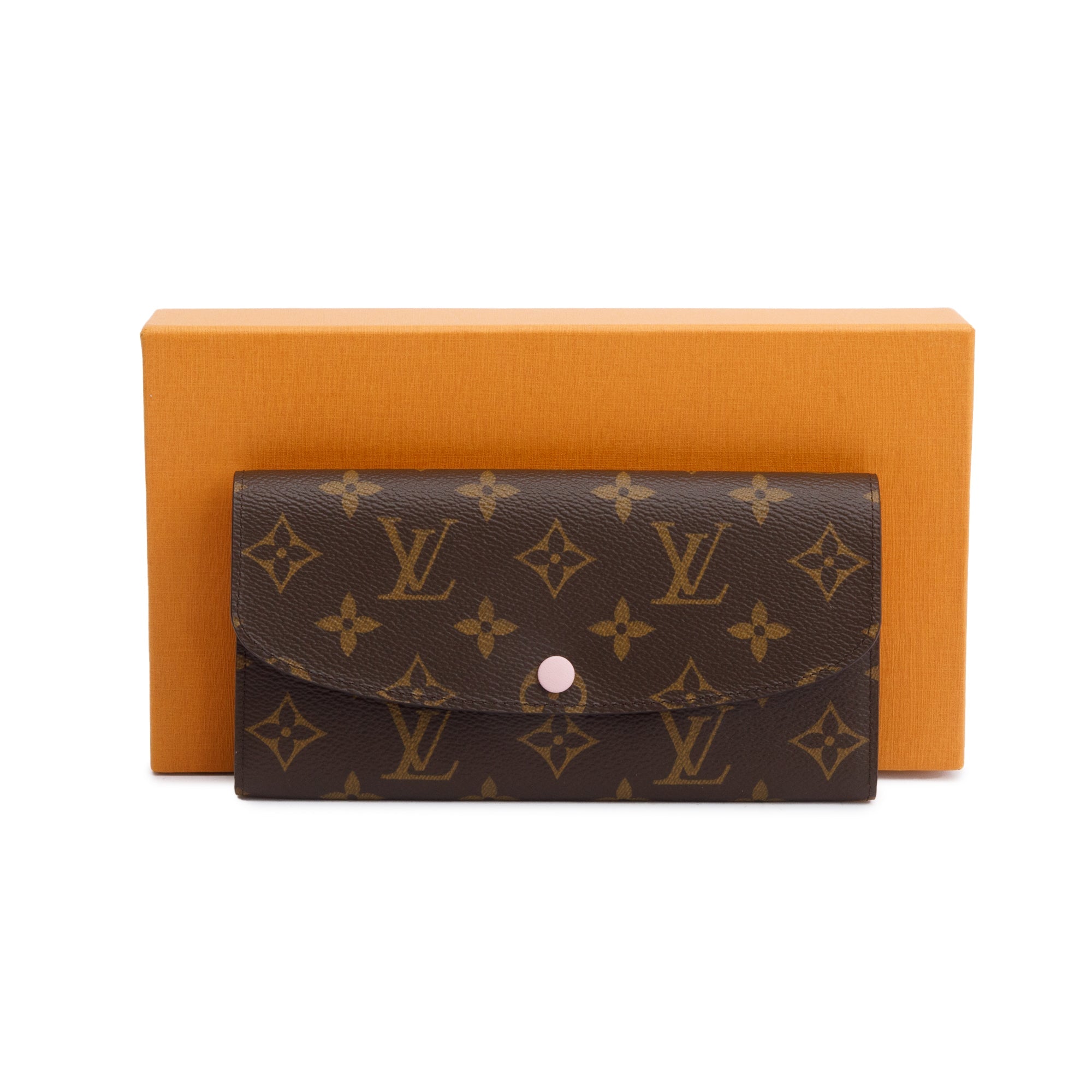 Louis Vuitton 2022 Monogram Emilie Wallet w/ Box