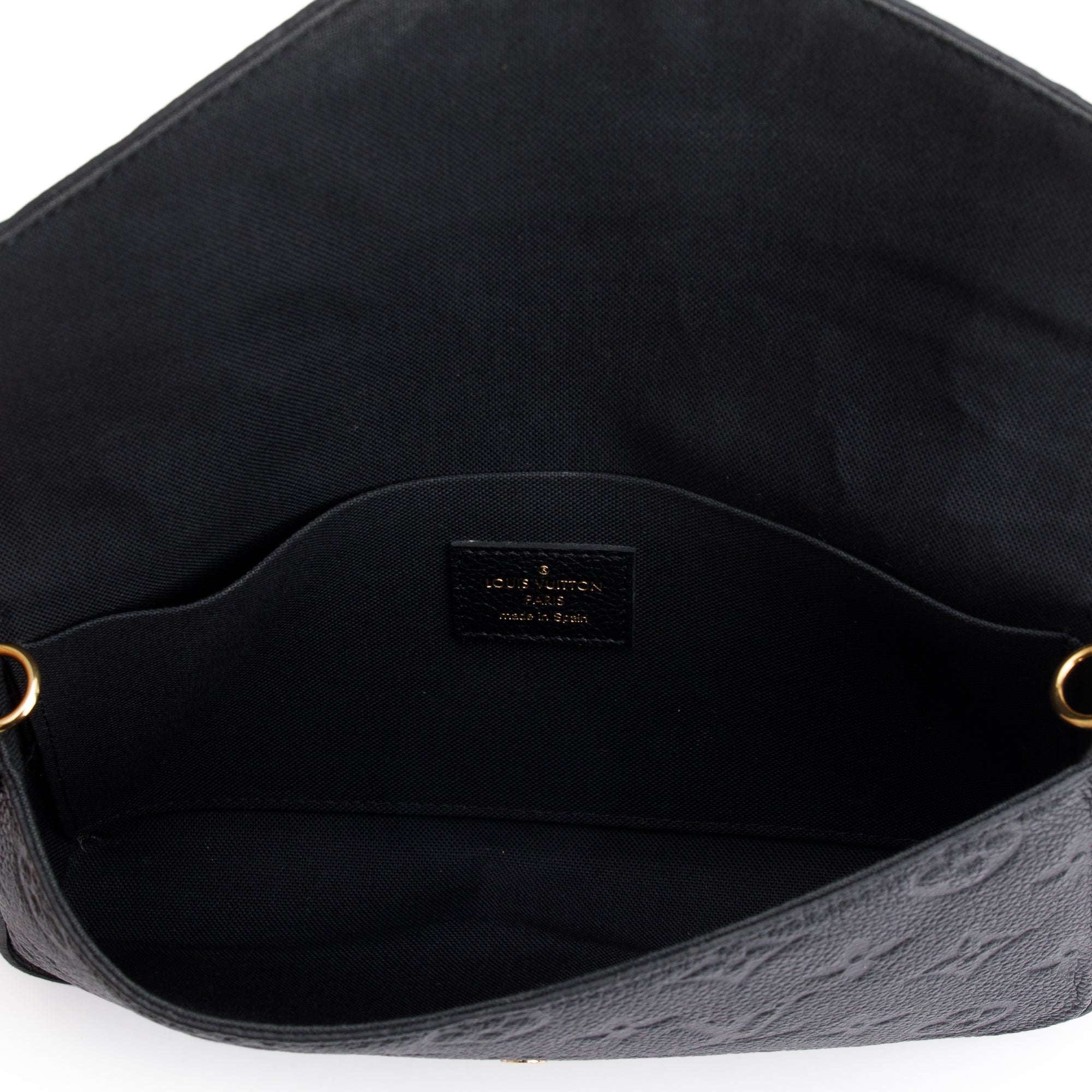 Louis Vuitton 2022 Monogram Empreinte Leather Felicie Pochette w/ Inserts, Box & Receipt