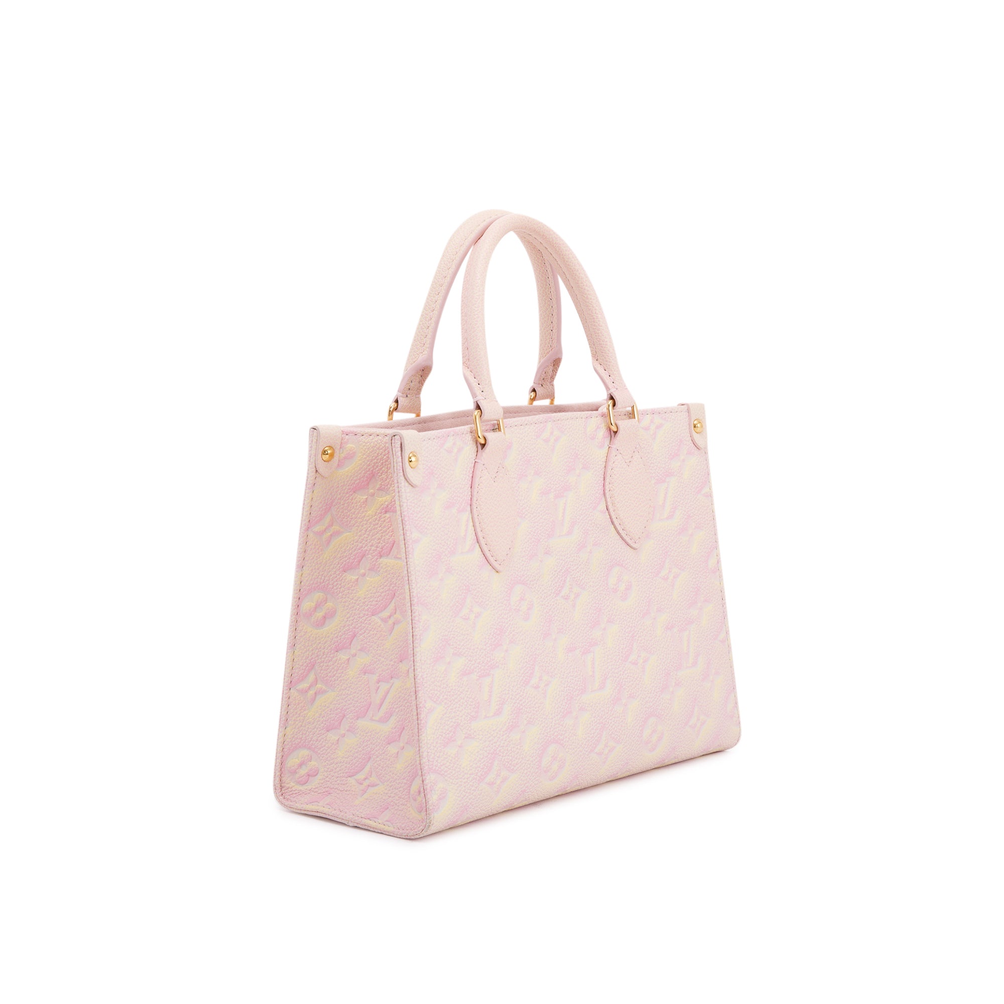 Louis Vuitton 2022 Monogram Empreinte Stardust OnTheGo PM W/O Strap w/ Box & Receipt