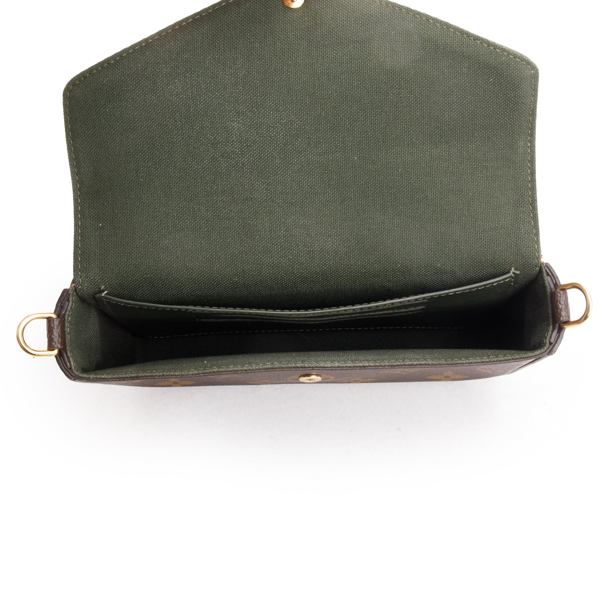 Louis Vuitton 2022 Monogram Felicie Strap & Go w/ Box & Receipt