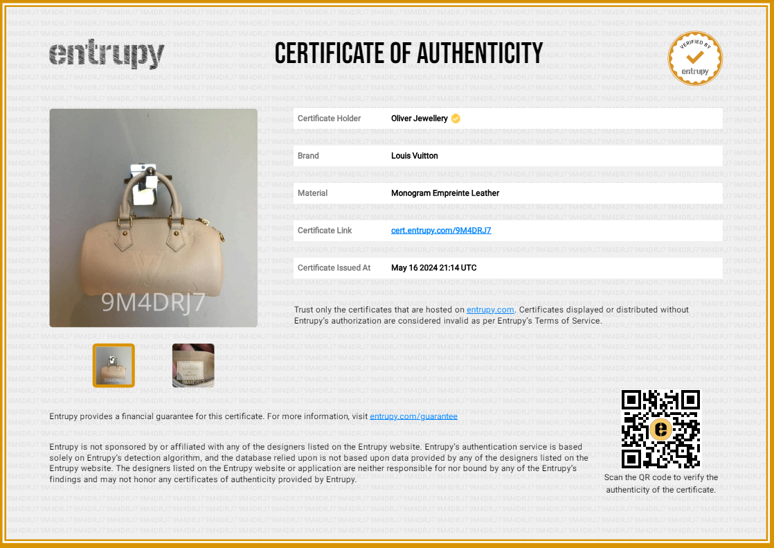 Louis Vuitton 2022 Monogram Giant Empreinte Papillon BB