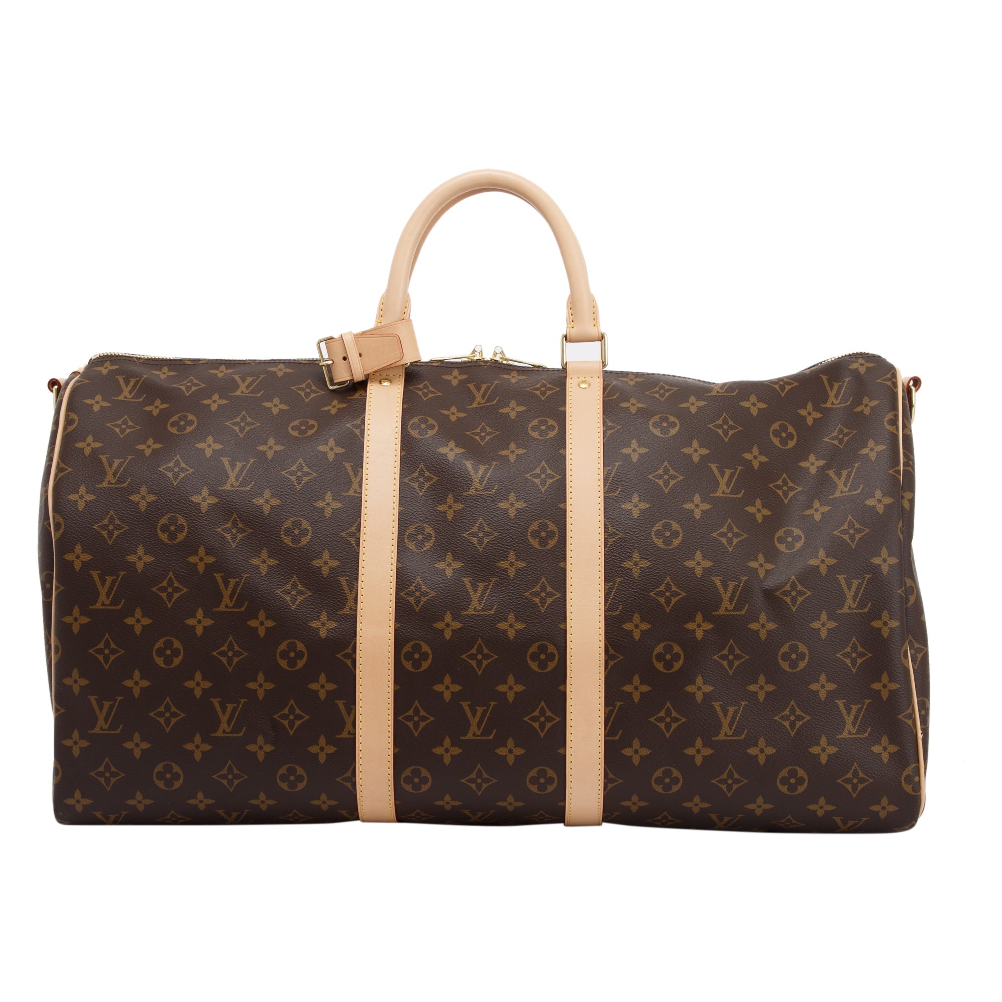 Louis Vuitton 2022 Monogram Keepall Bandoulière 55 w/ Box