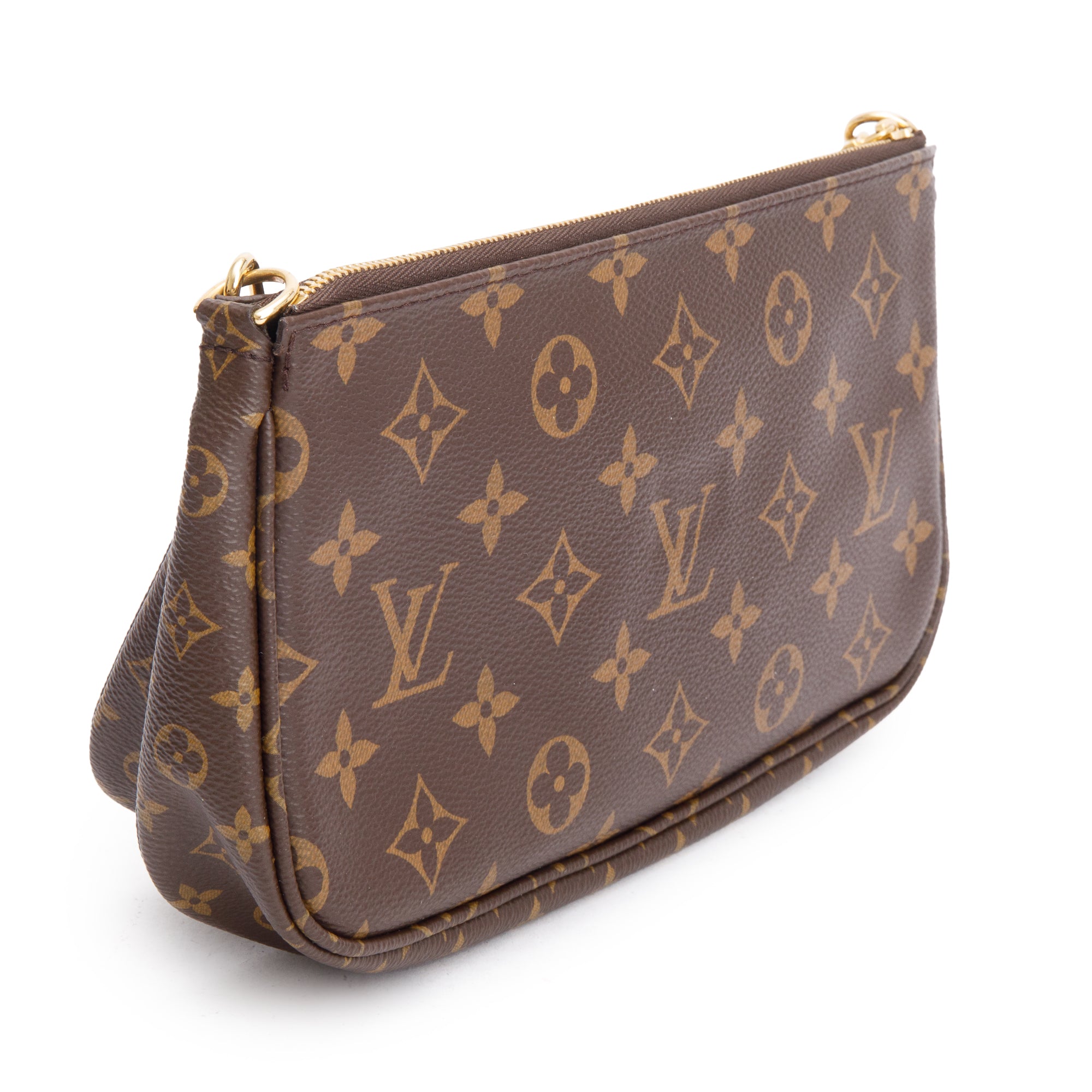 Louis Vuitton 2022 Monogram Khaki Multi-Pochette Accessoires w/ Box