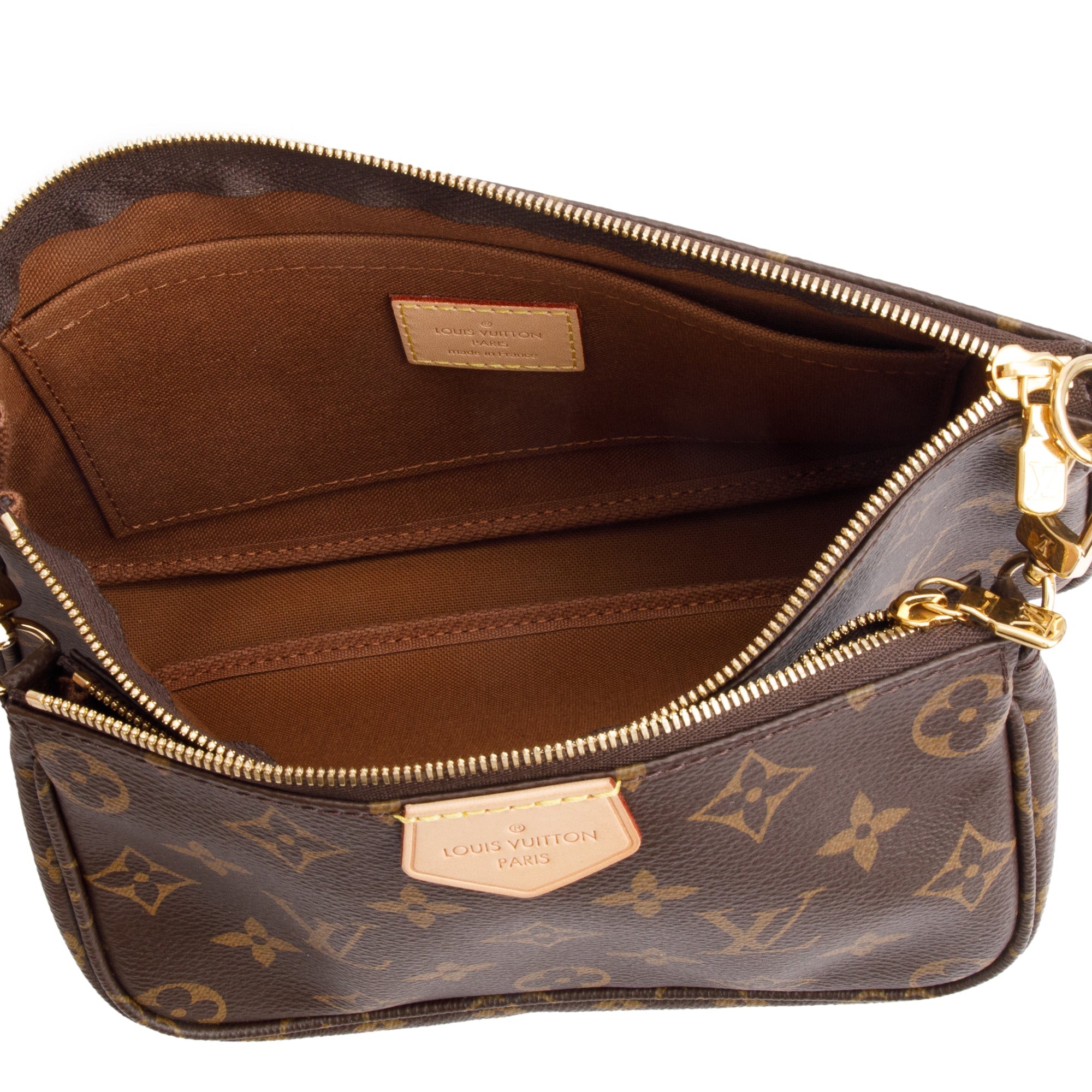 Louis Vuitton 2022 Monogram Khaki Multi-Pochette Accessoires w/ Box
