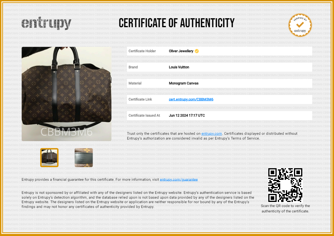 Louis Vuitton 2022 Monogram Macassar Keepall Bandouliere 45 w/ Box