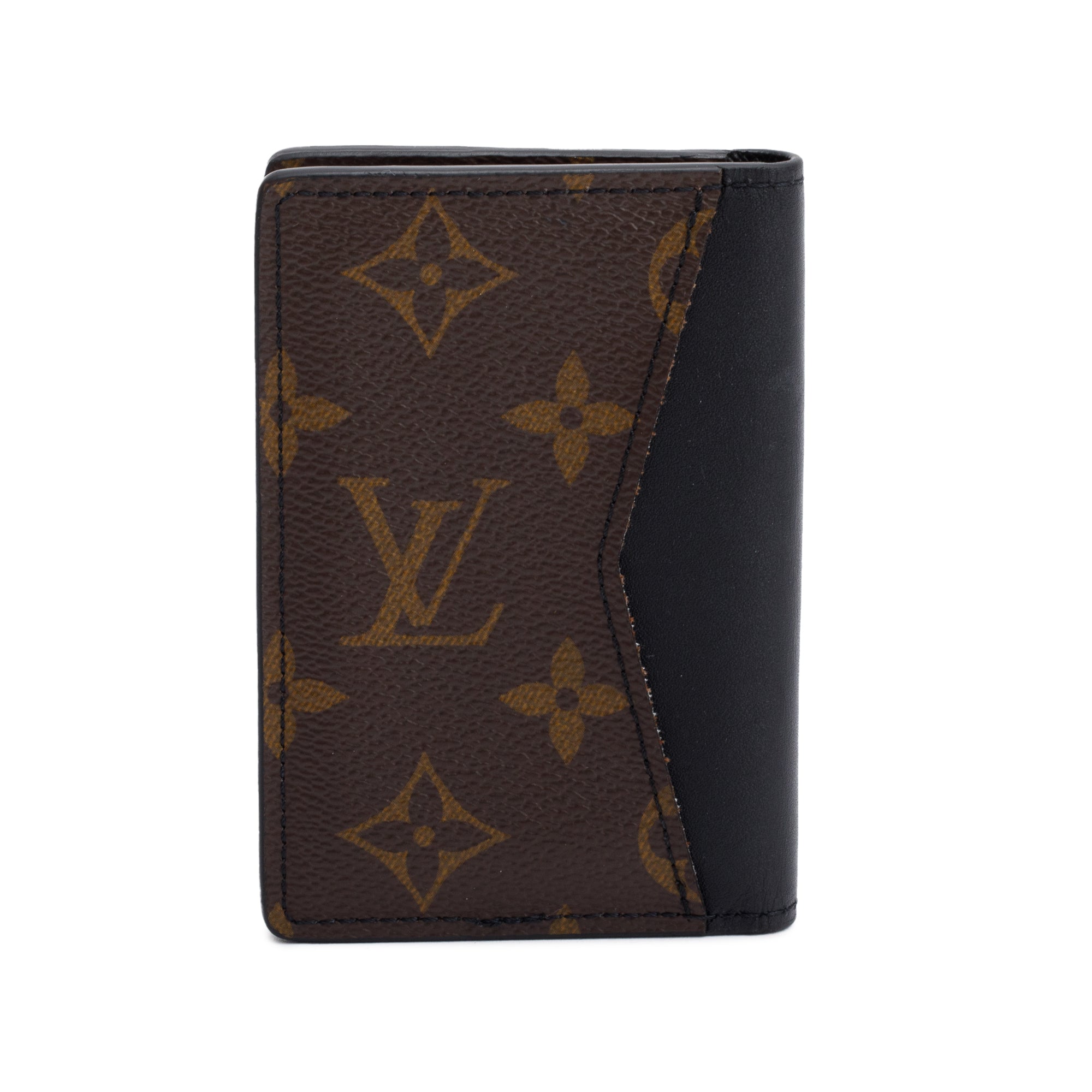Louis Vuitton 2022 Monogram Macassar Pocket Organizer w/ Box