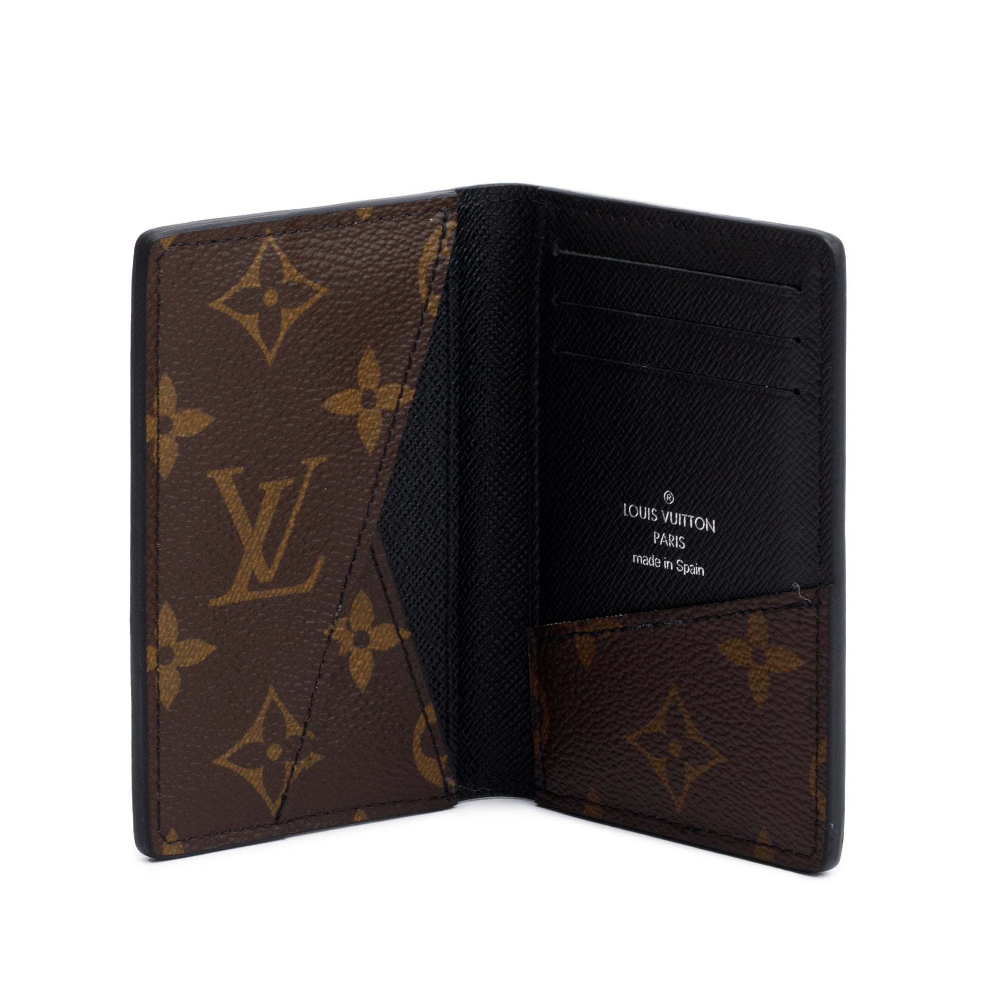 Louis Vuitton 2022 Monogram Macassar Pocket Organizer w/ Box