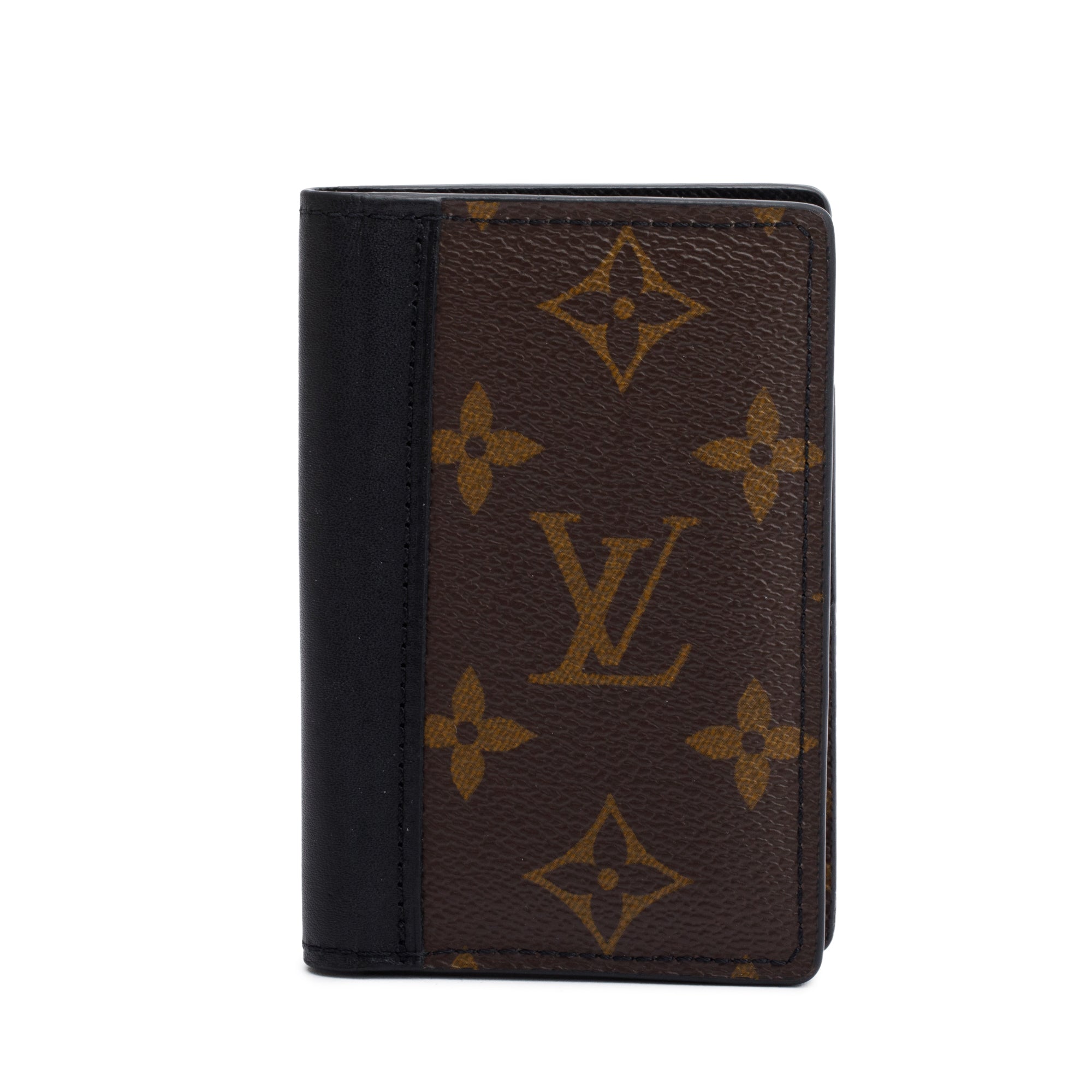 Louis Vuitton 2022 Monogram Macassar Pocket Organizer w/ Box