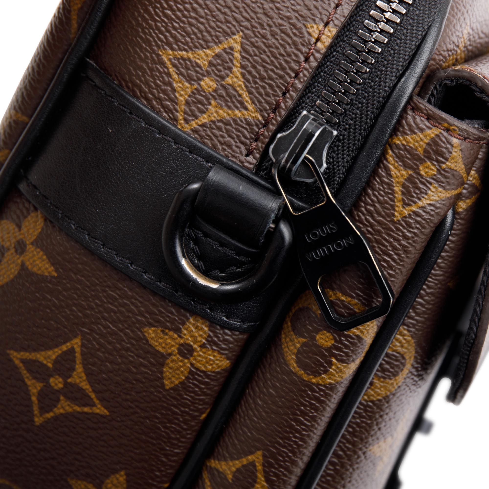 Louis Vuitton 2022 Monogram Macassar S Lock Messenger Bag w/ Box & Receipt