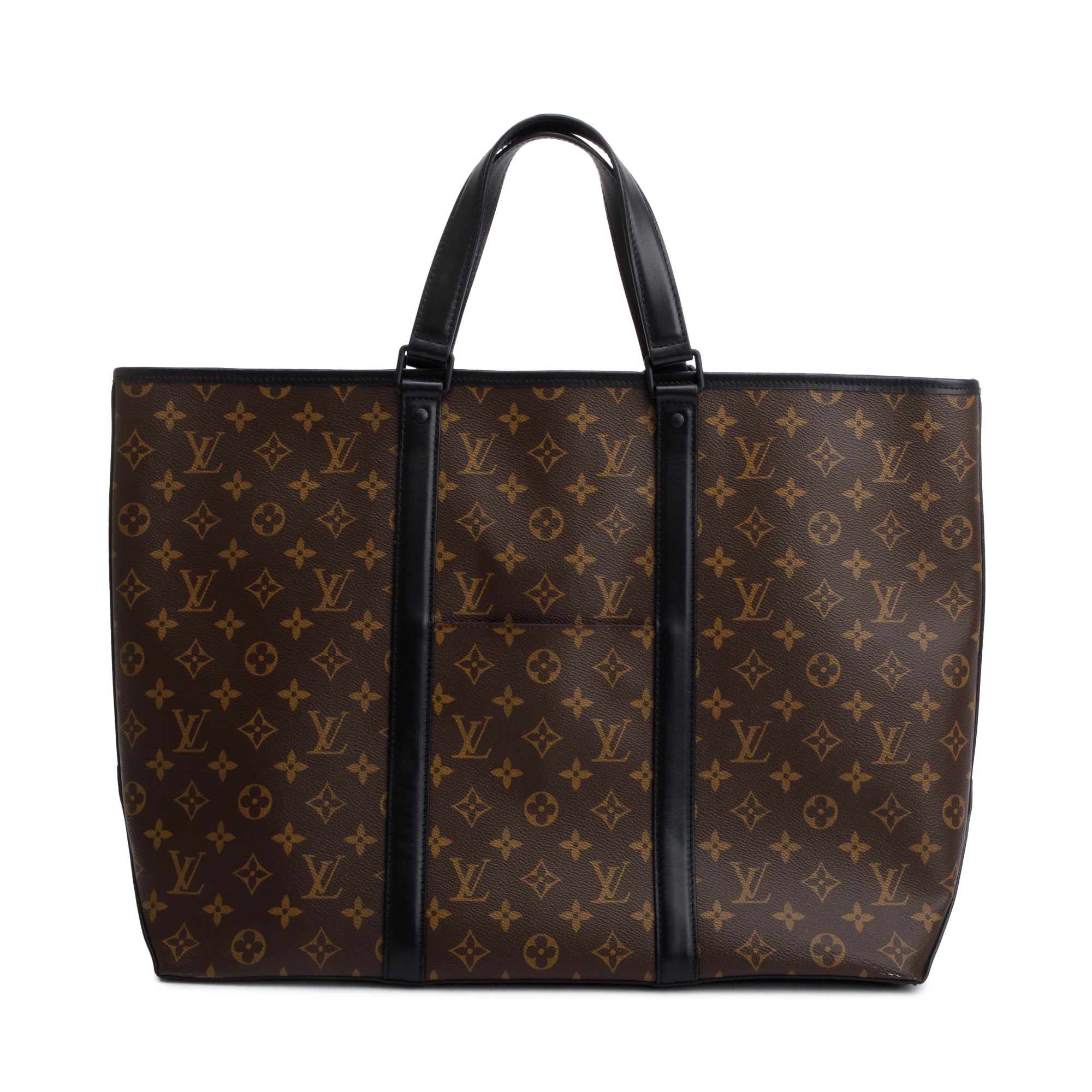 Louis Vuitton 2022 Monogram Macassar Weekend Tote GM