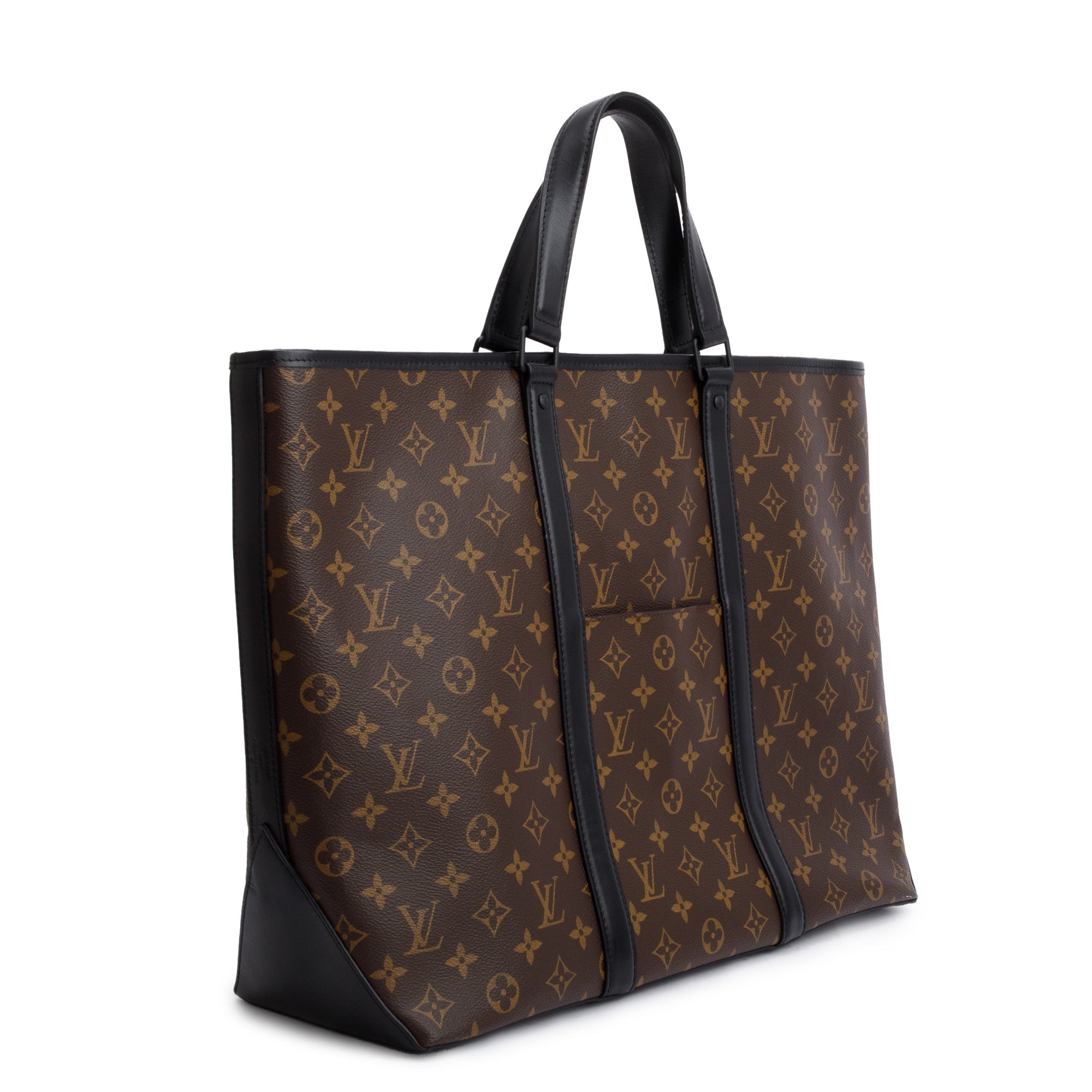 Louis Vuitton 2022 Monogram Macassar Weekend Tote GM
