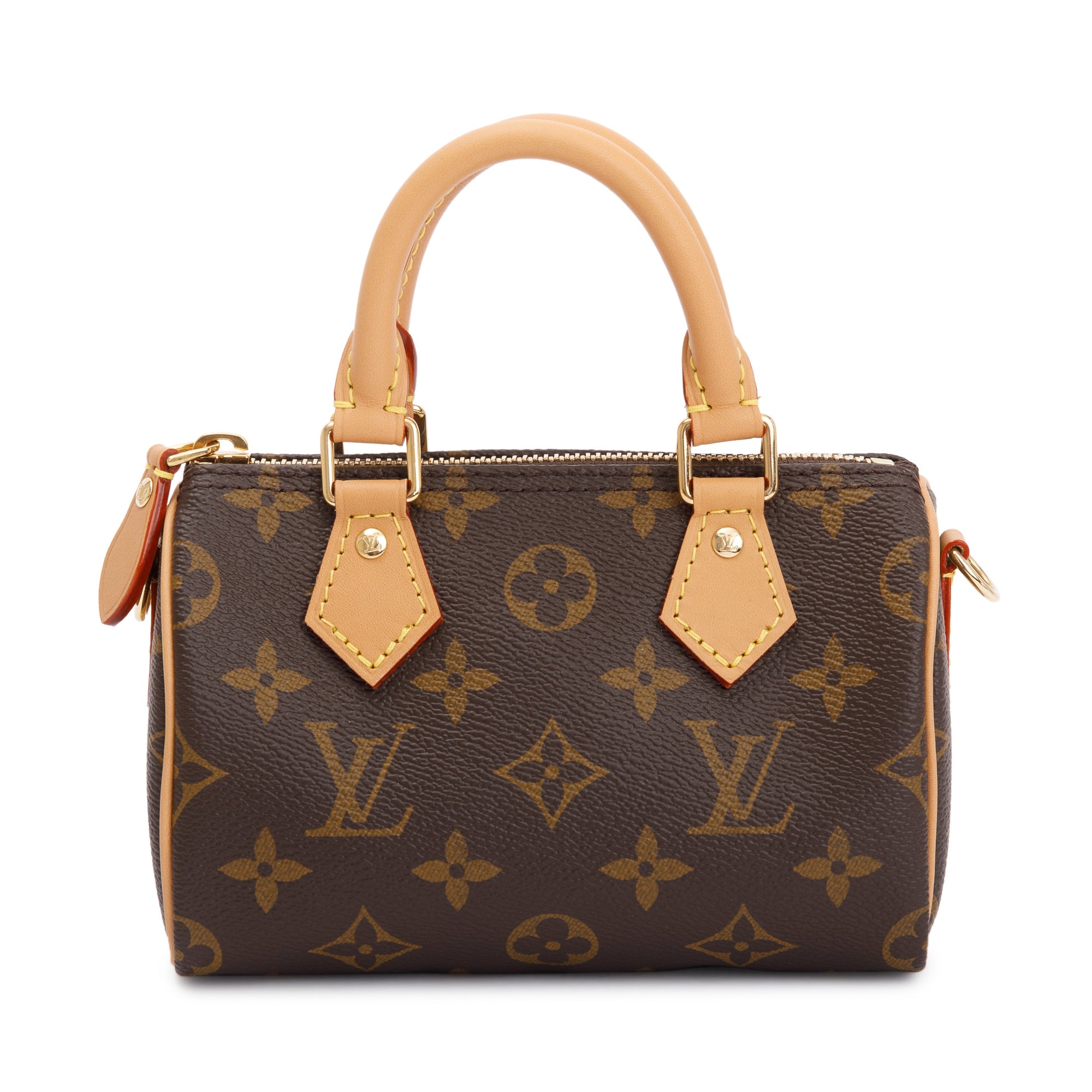 Louis Vuitton 2022 Monogram Nano Speedy w/ Strap