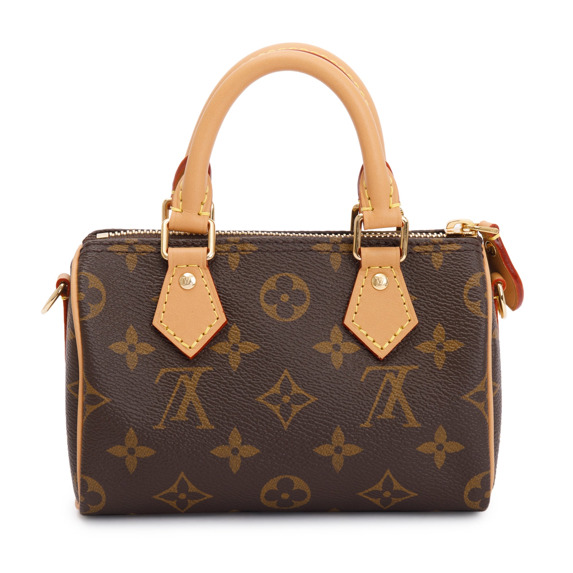 Louis Vuitton 2022 Monogram Nano Speedy w/ Strap