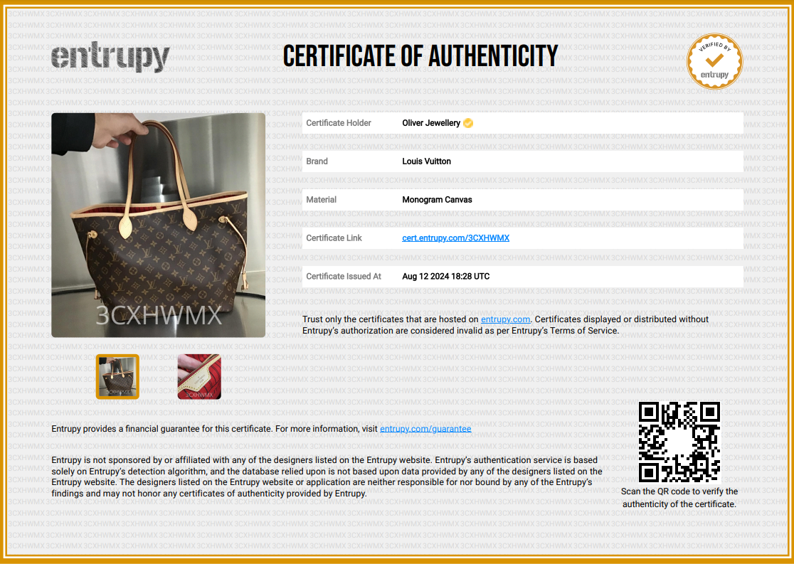 Louis Vuitton 2022 Monogram Neverfull MM