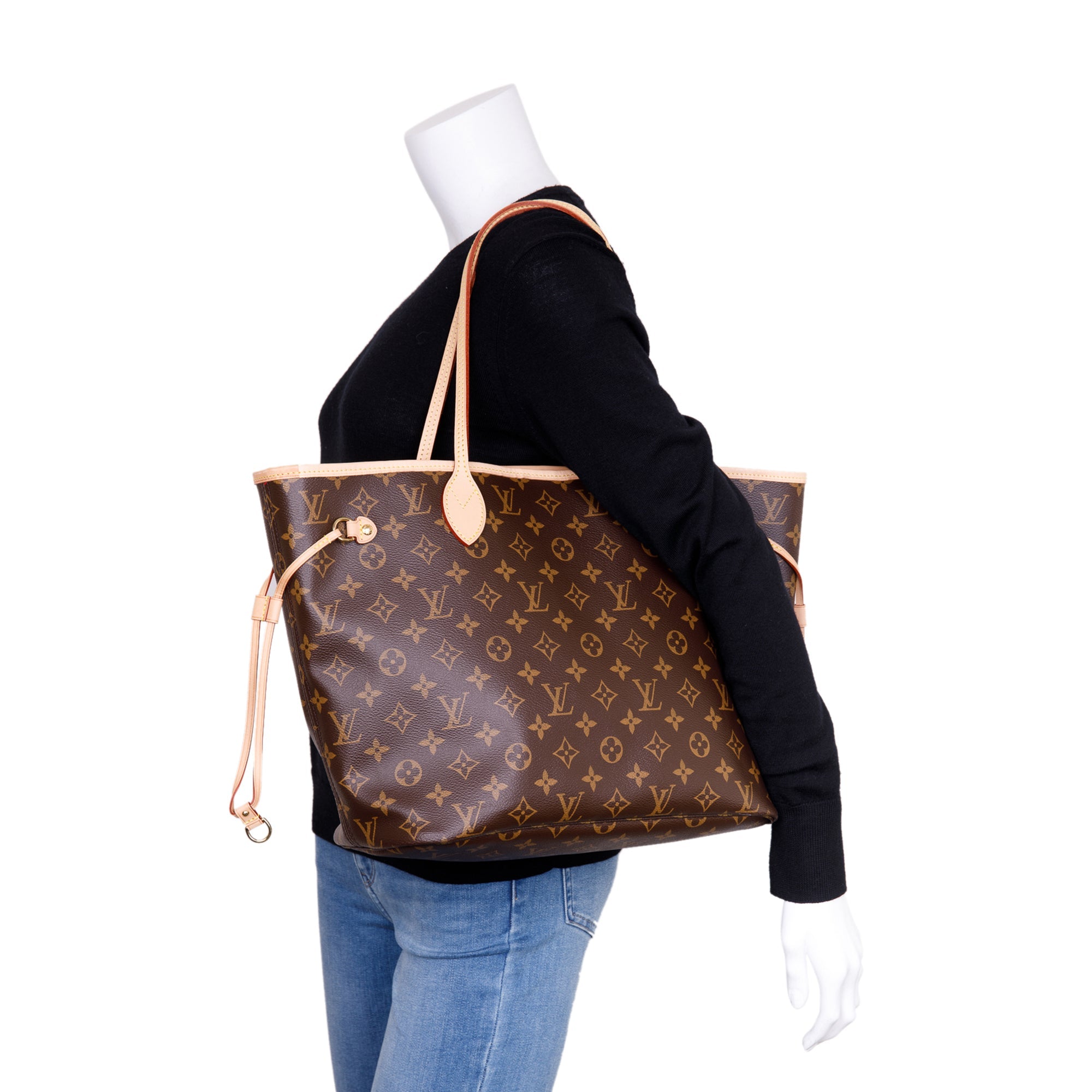 Louis Vuitton 2022 Monogram Neverfull MM w/ Pouch