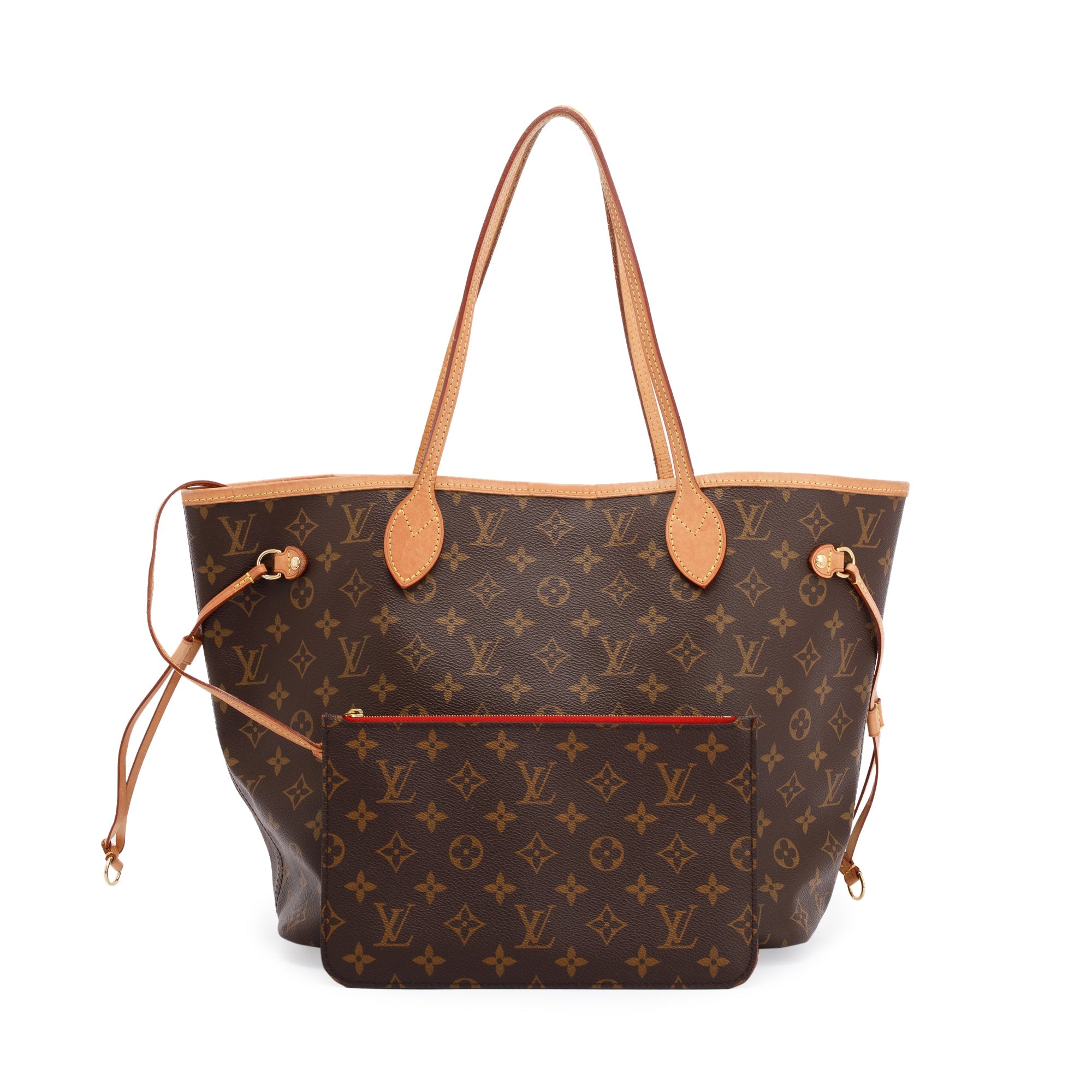 Louis Vuitton 2022 Monogram Neverfull MM w/ Pouch