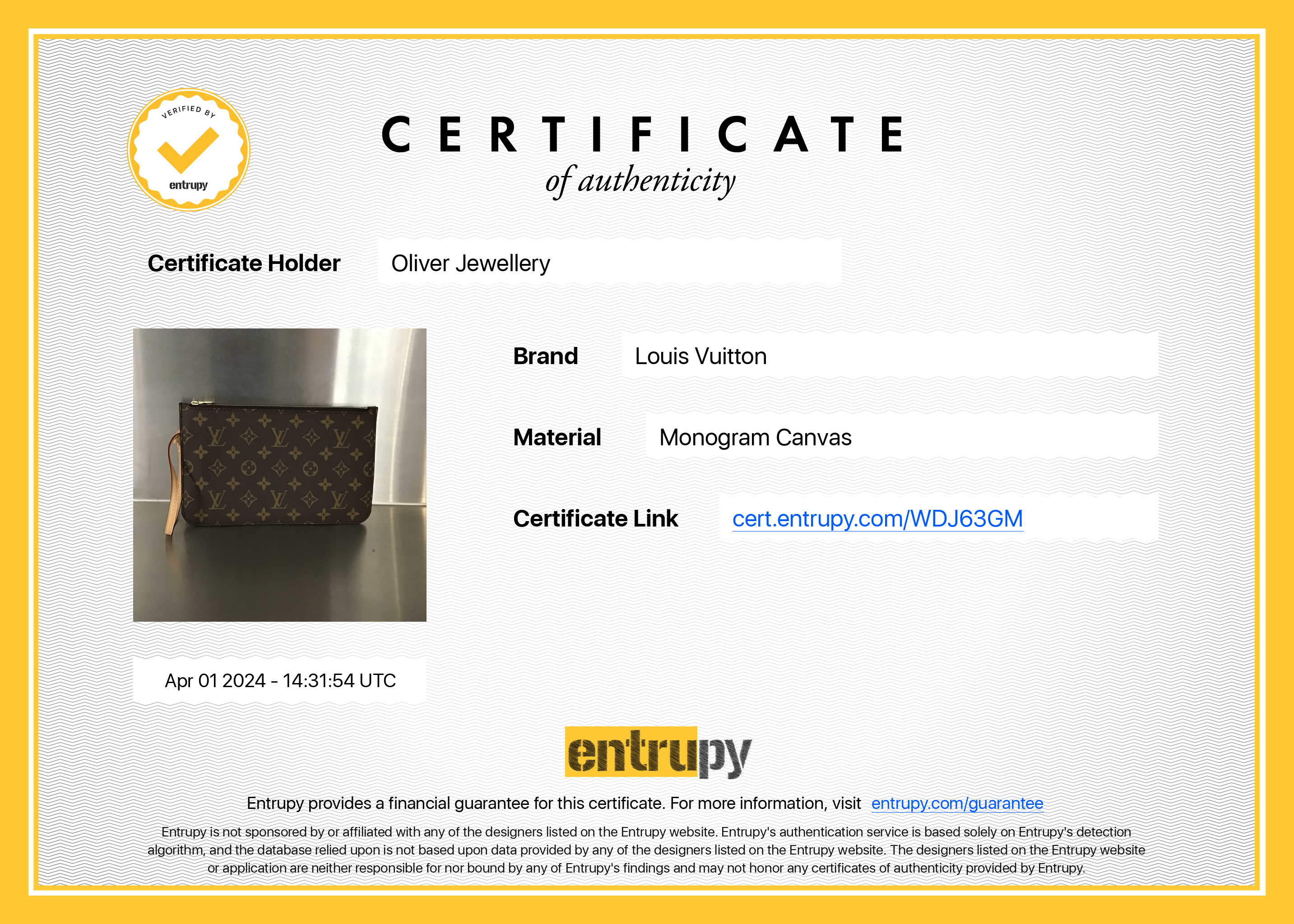 Louis Vuitton 2022 Monogram Neverfull Pochette