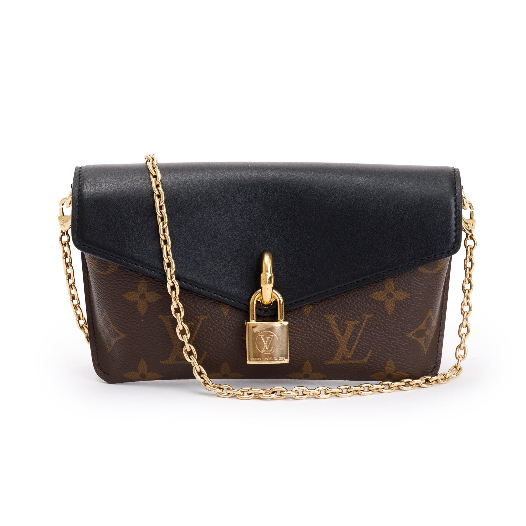 Louis Vuitton 2022 Monogram Padlock on Strap w/ Box & Straps