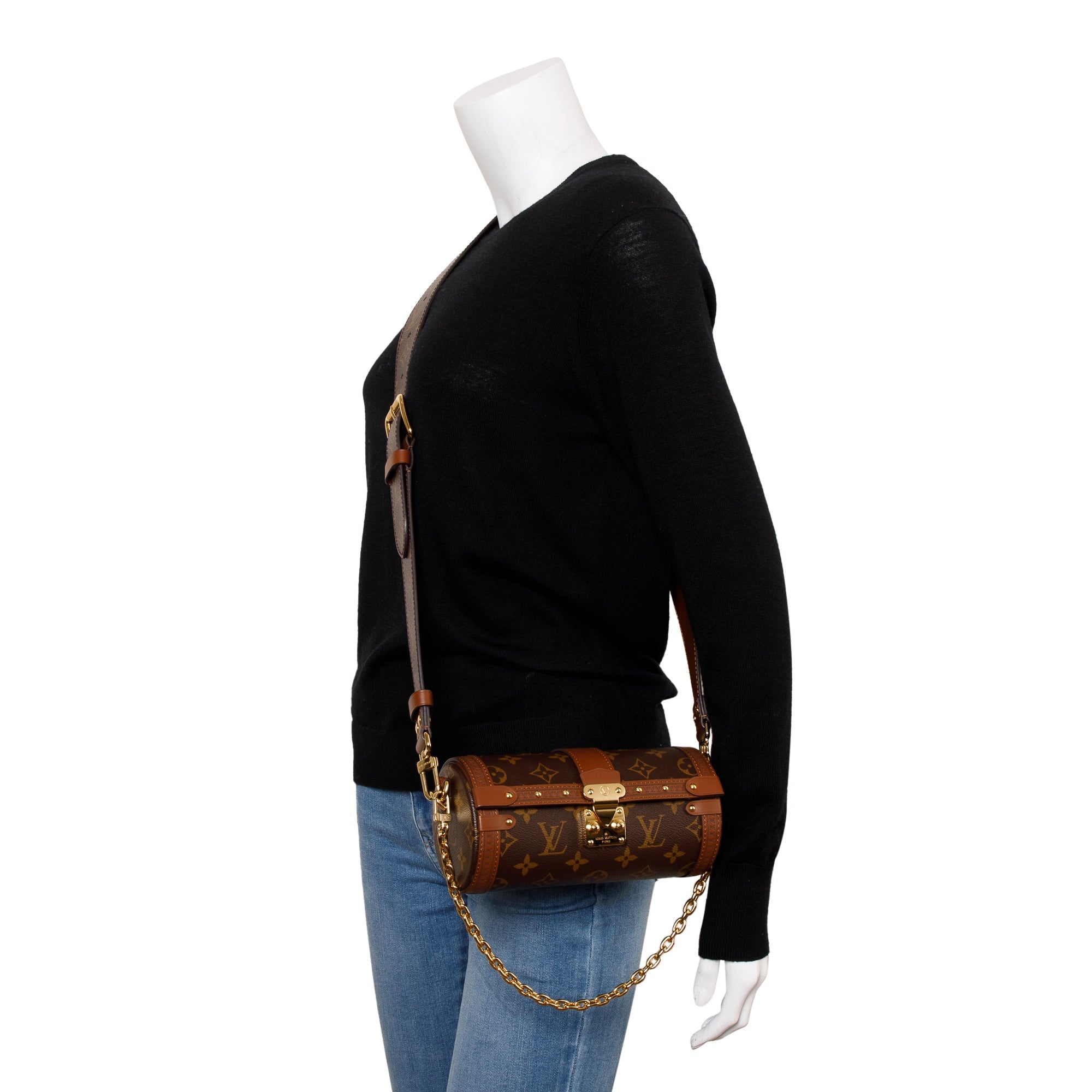 Louis Vuitton 2022 Monogram Papillon Trunk w/ Strap & Box