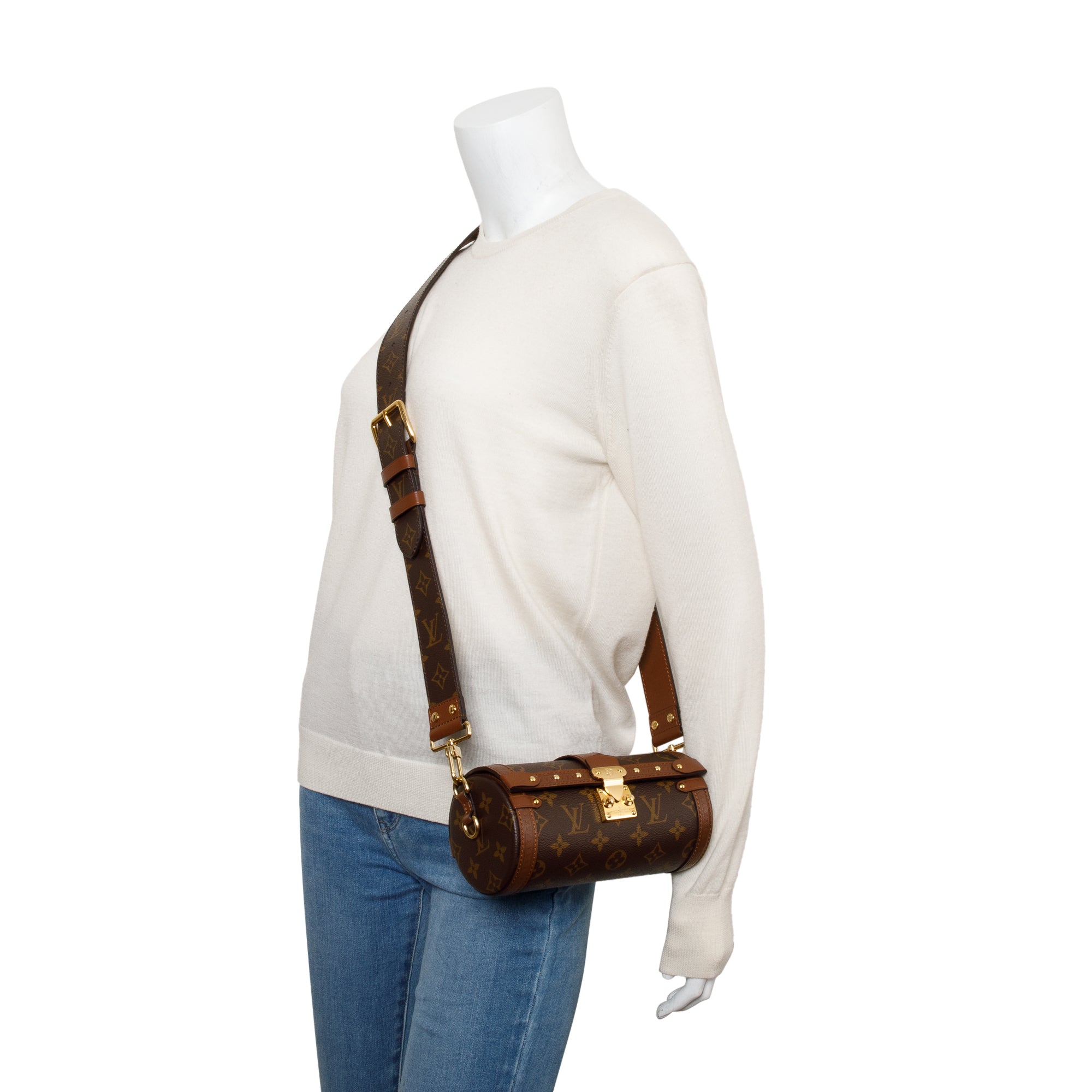 Louis Vuitton 2022 Monogram Papillon Trunk w/ Strap & Box