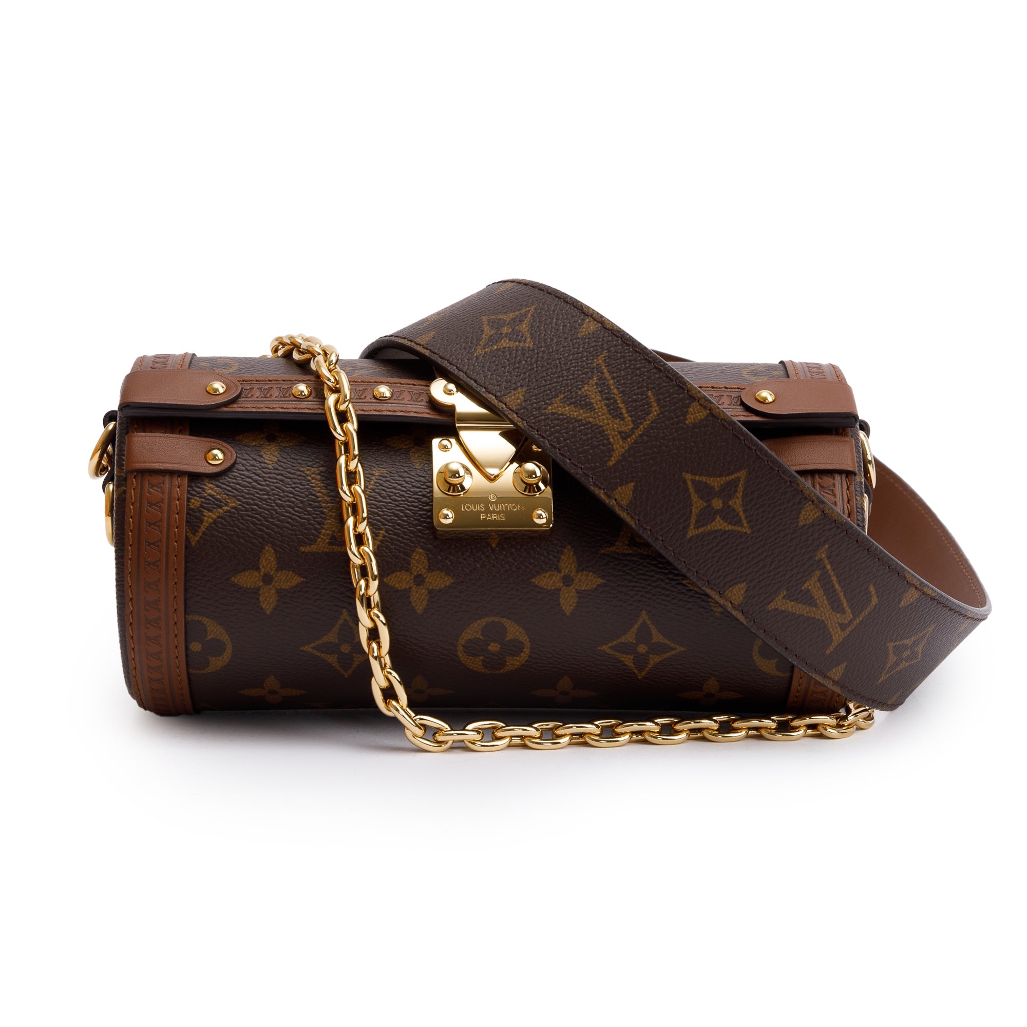 Louis Vuitton 2022 Monogram Papillon Trunk w/ Strap & Box