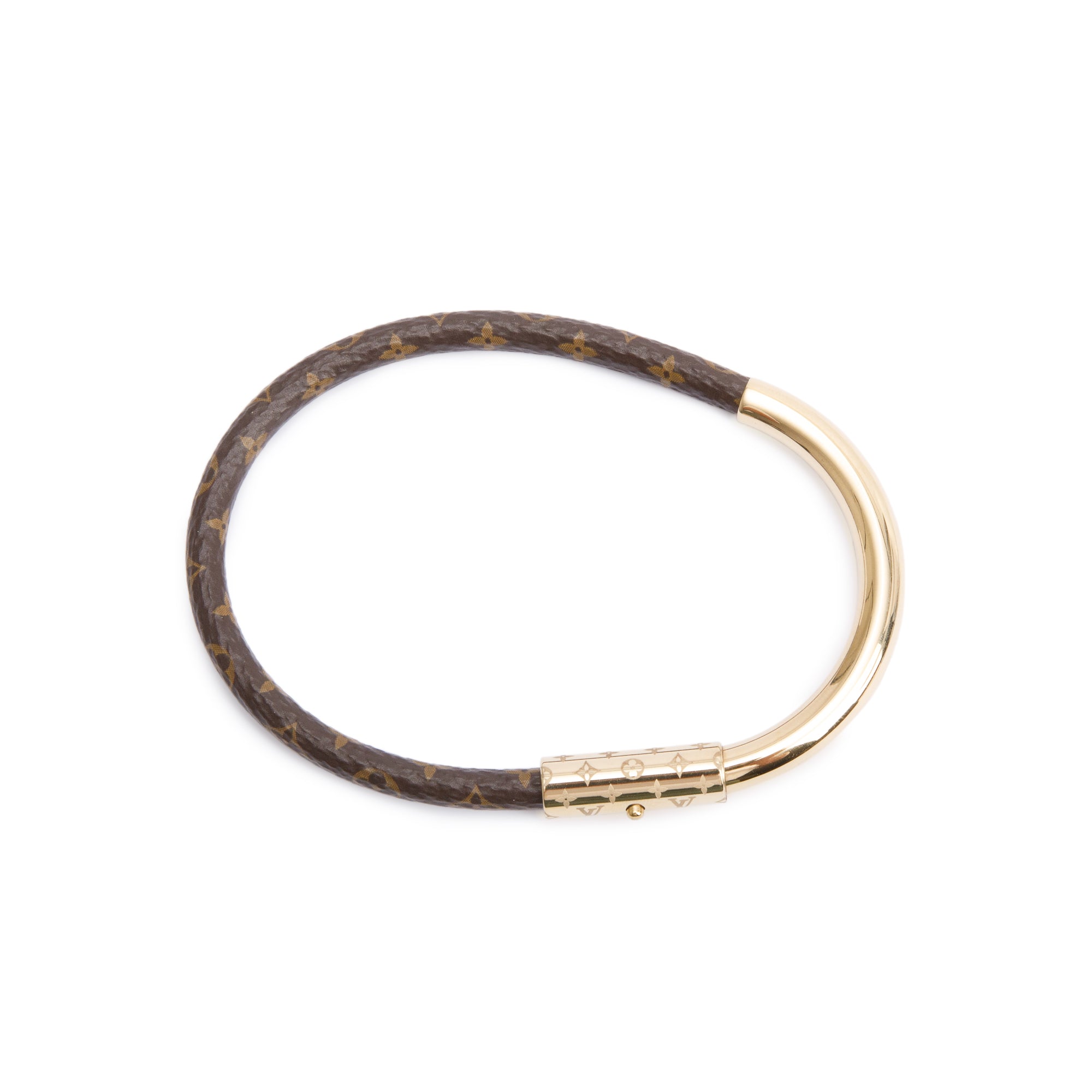 Louis Vuitton 2022 Monogram Pure LV Simple Tour Bracelet w/ Box